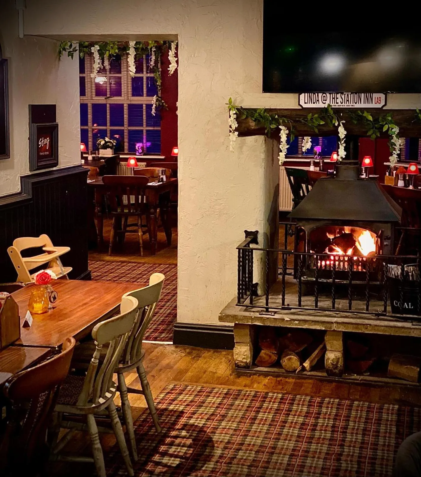 flat iron in Station Inn B&B