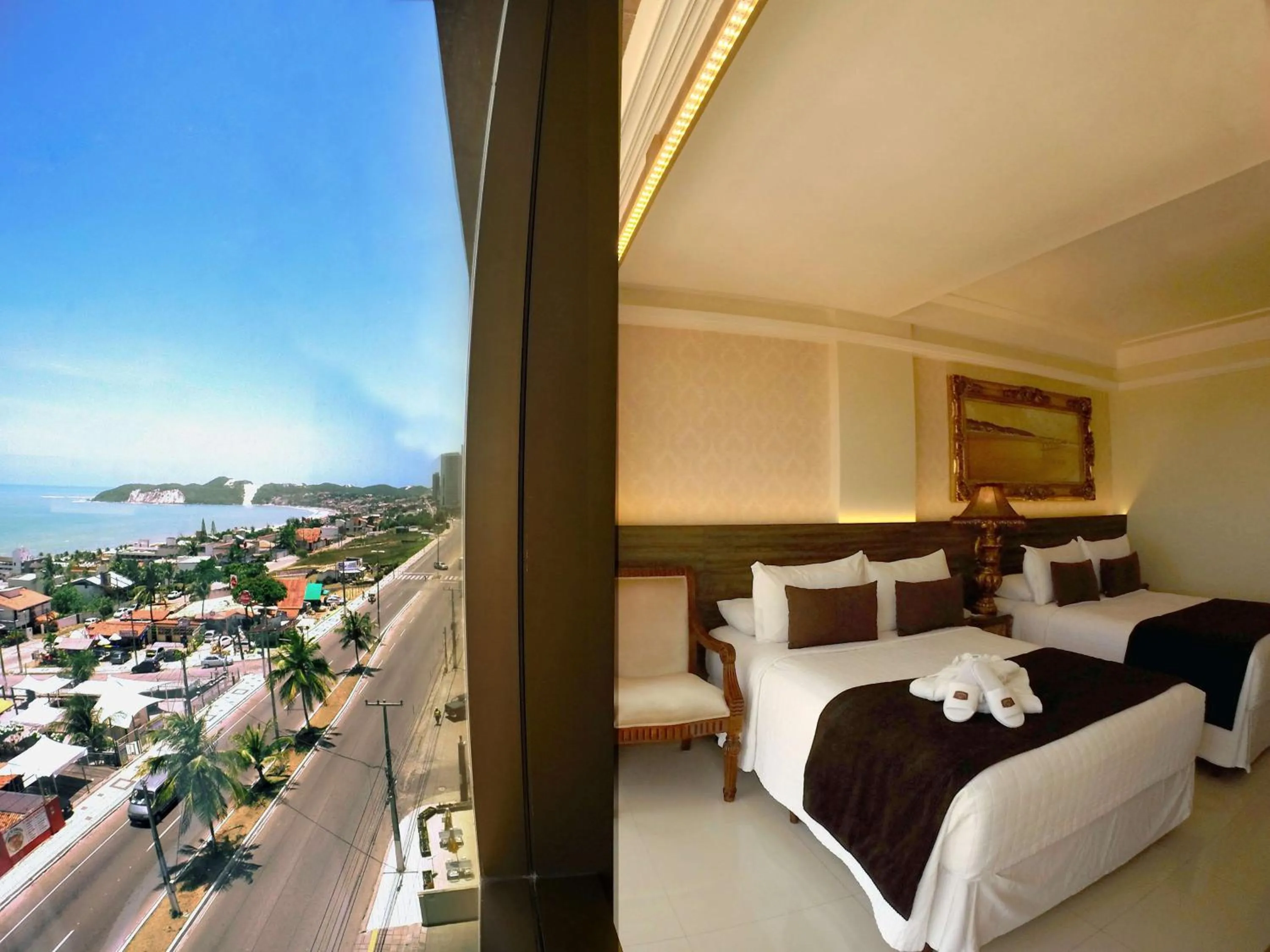 Bedroom, Bed in Majestic Ponta Negra Beach,WorldHotels Elite