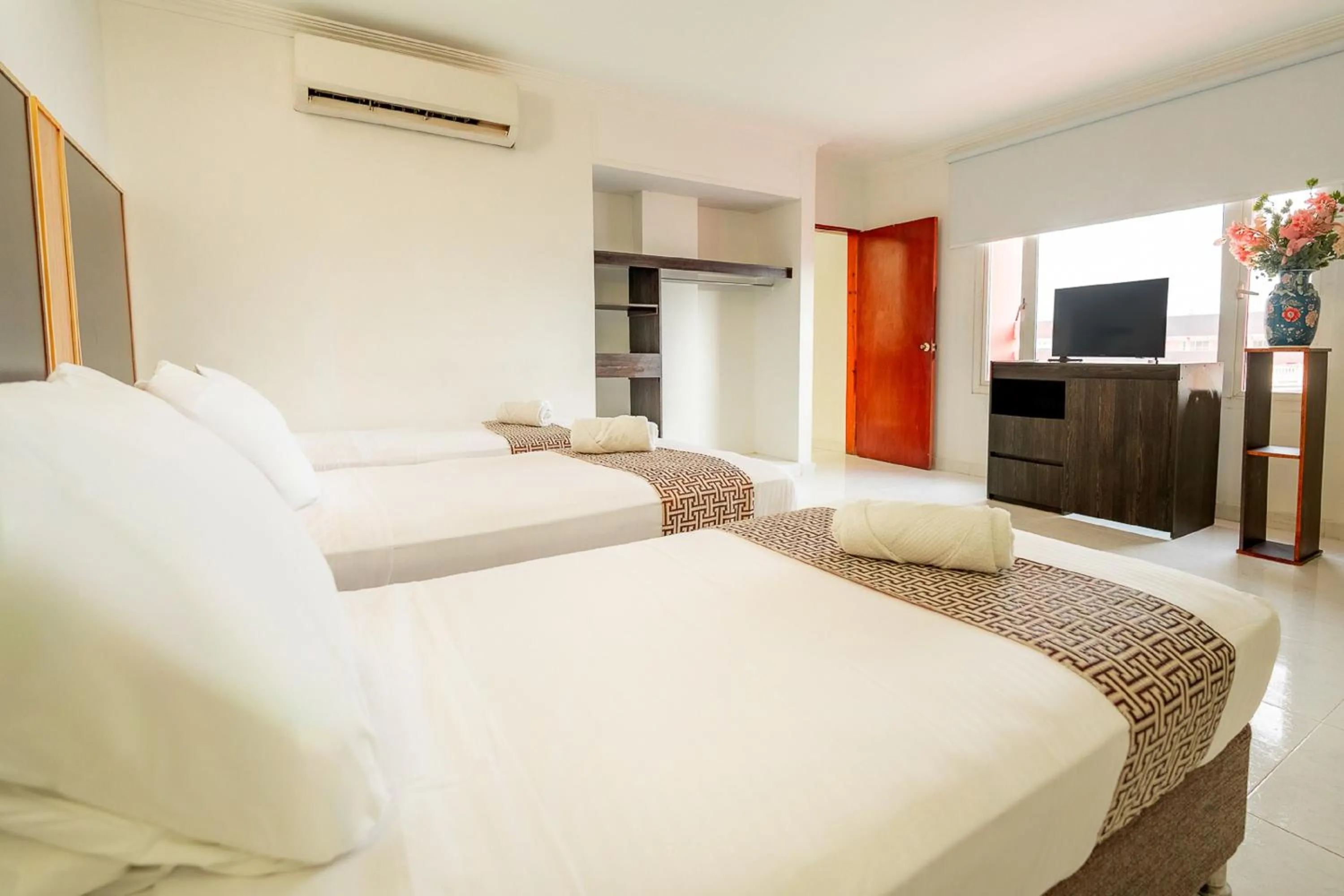 Bed in Hotel Americas San Andres Islas Colombia