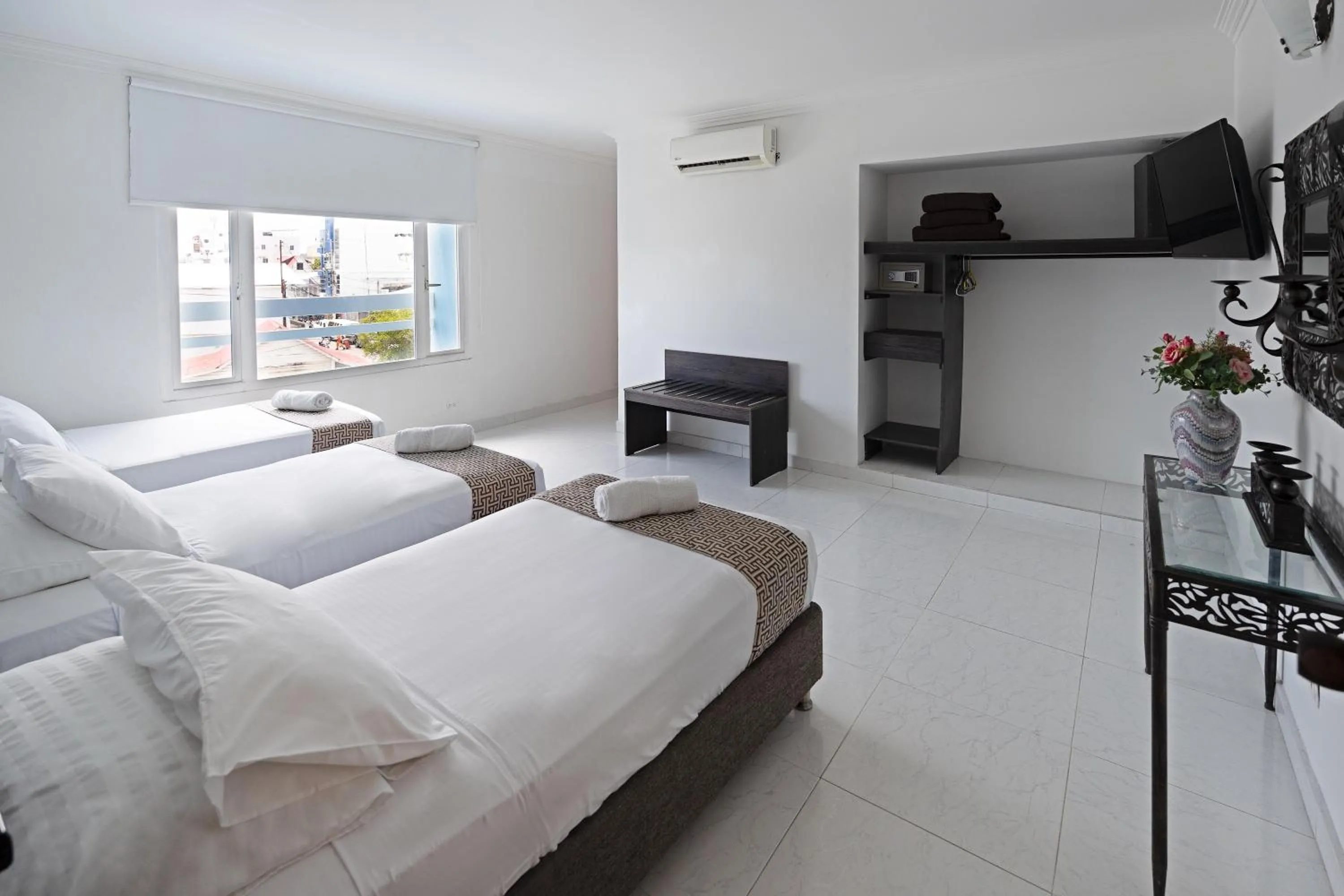 Bed in Hotel Americas San Andres Islas Colombia