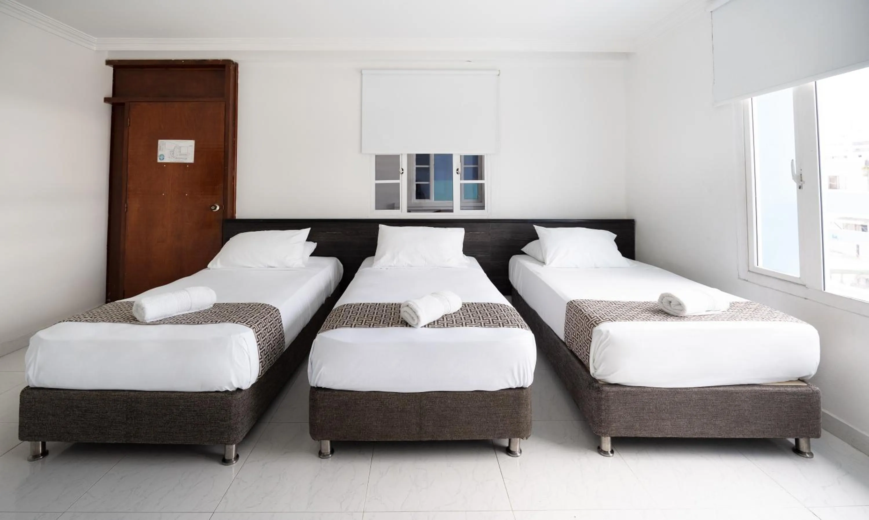 Bed in Hotel Americas San Andres Islas Colombia