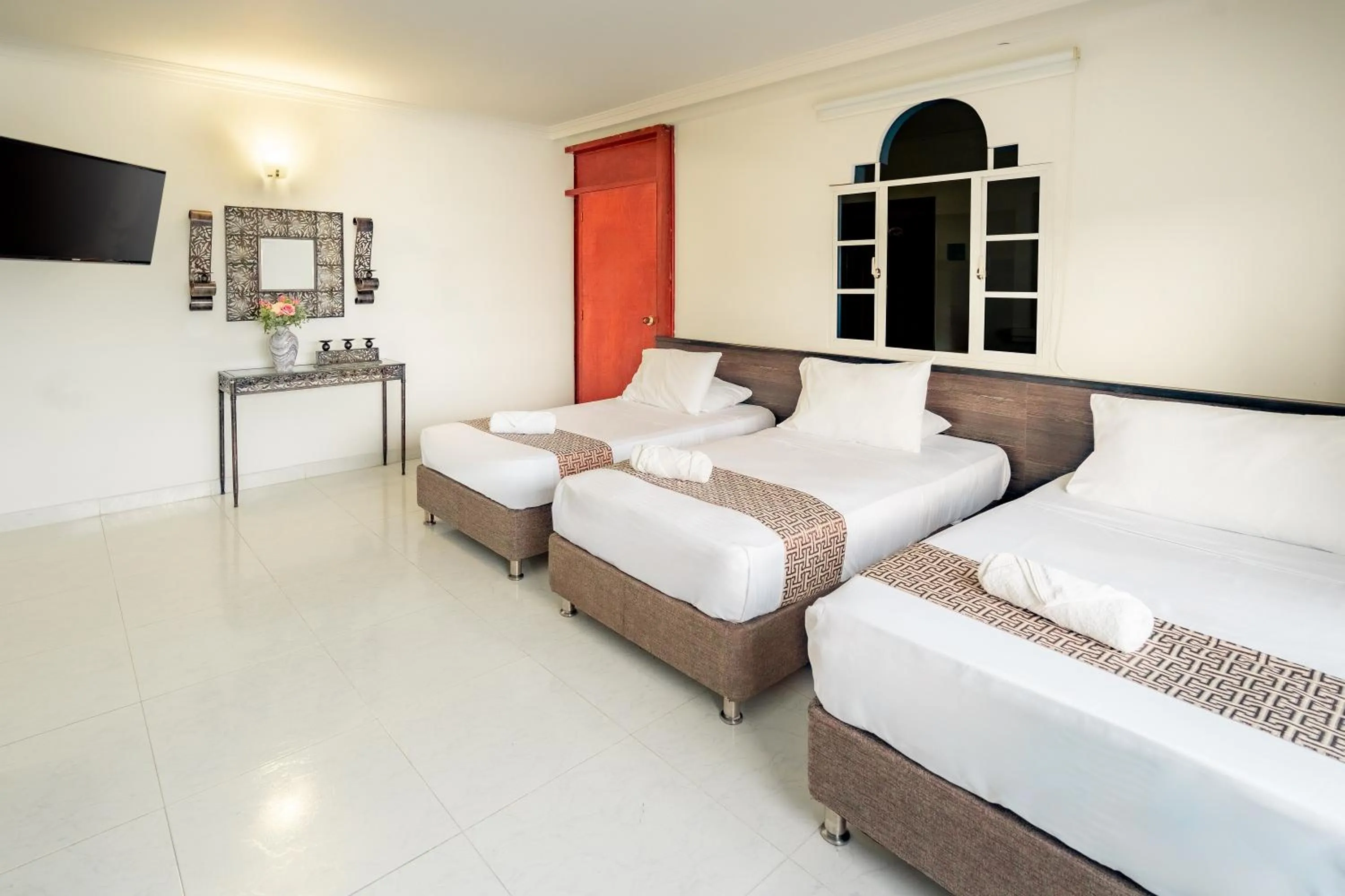 Bed in Hotel Americas San Andres Islas Colombia