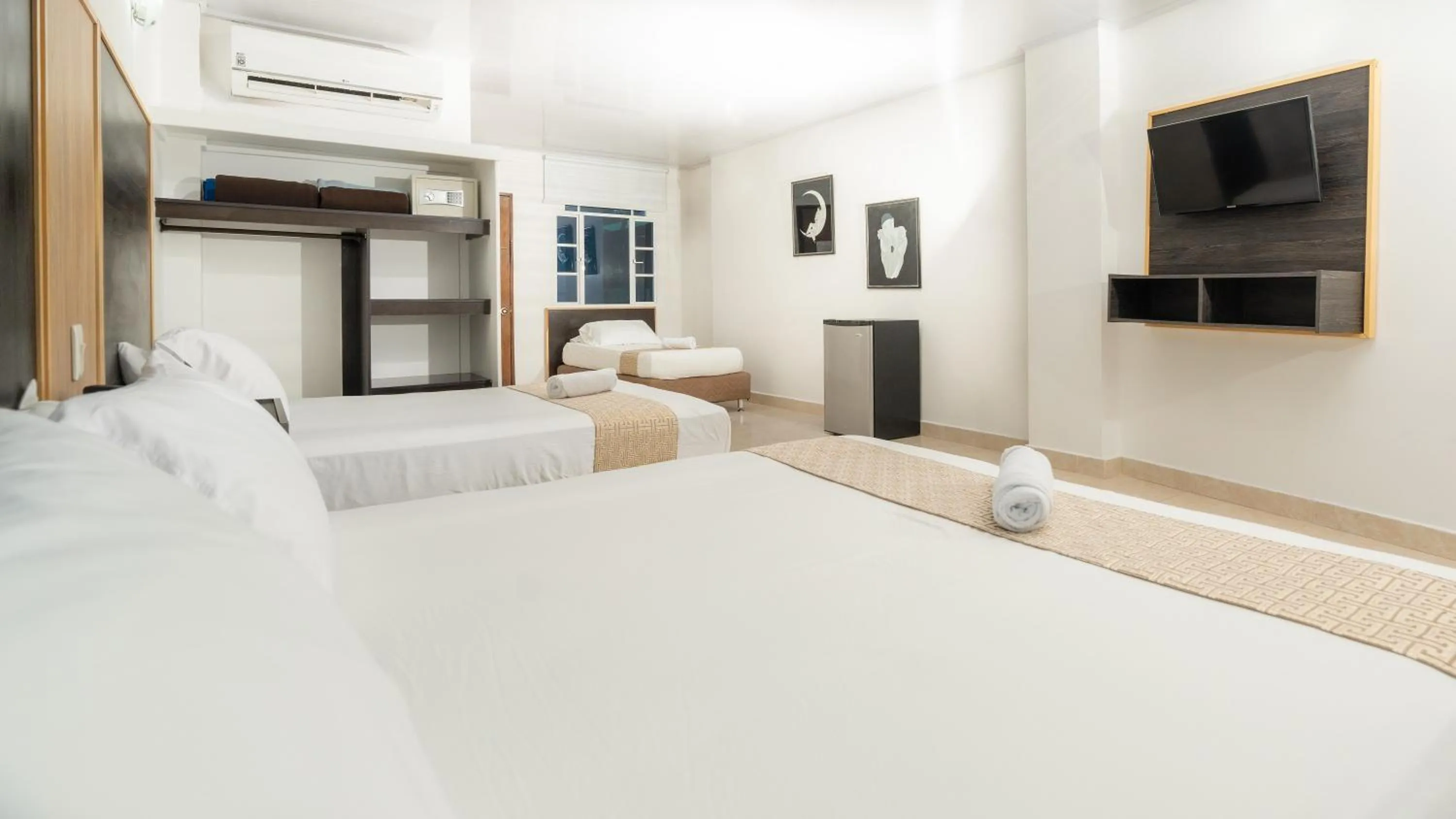 Bed in Hotel Americas San Andres Islas Colombia