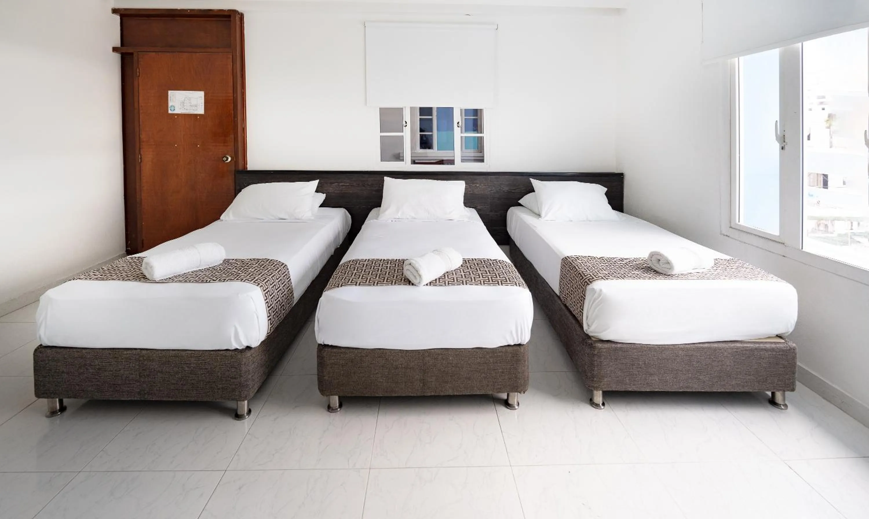 Bed in Hotel Americas San Andres Islas Colombia