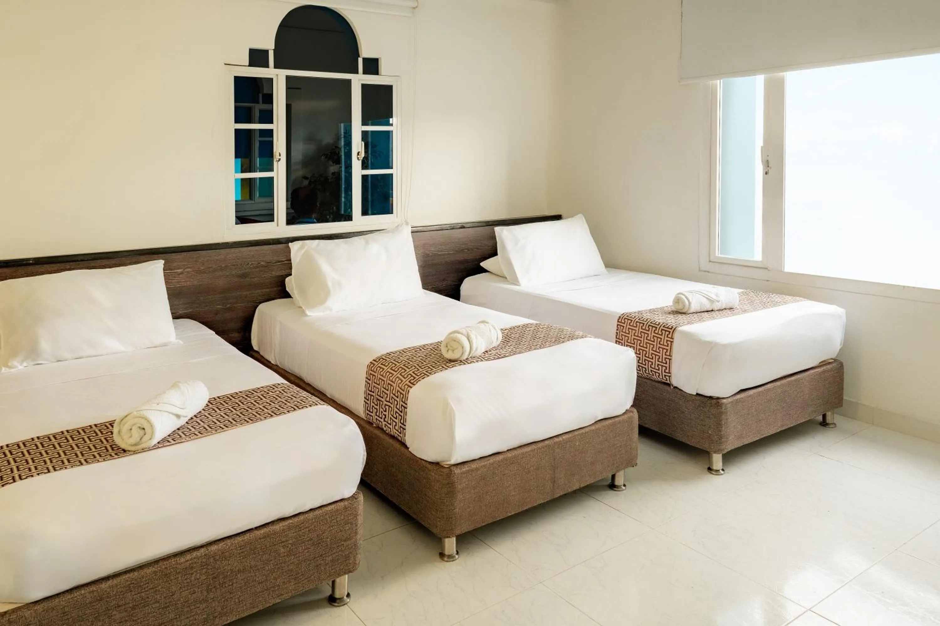 Bed in Hotel Americas San Andres Islas Colombia