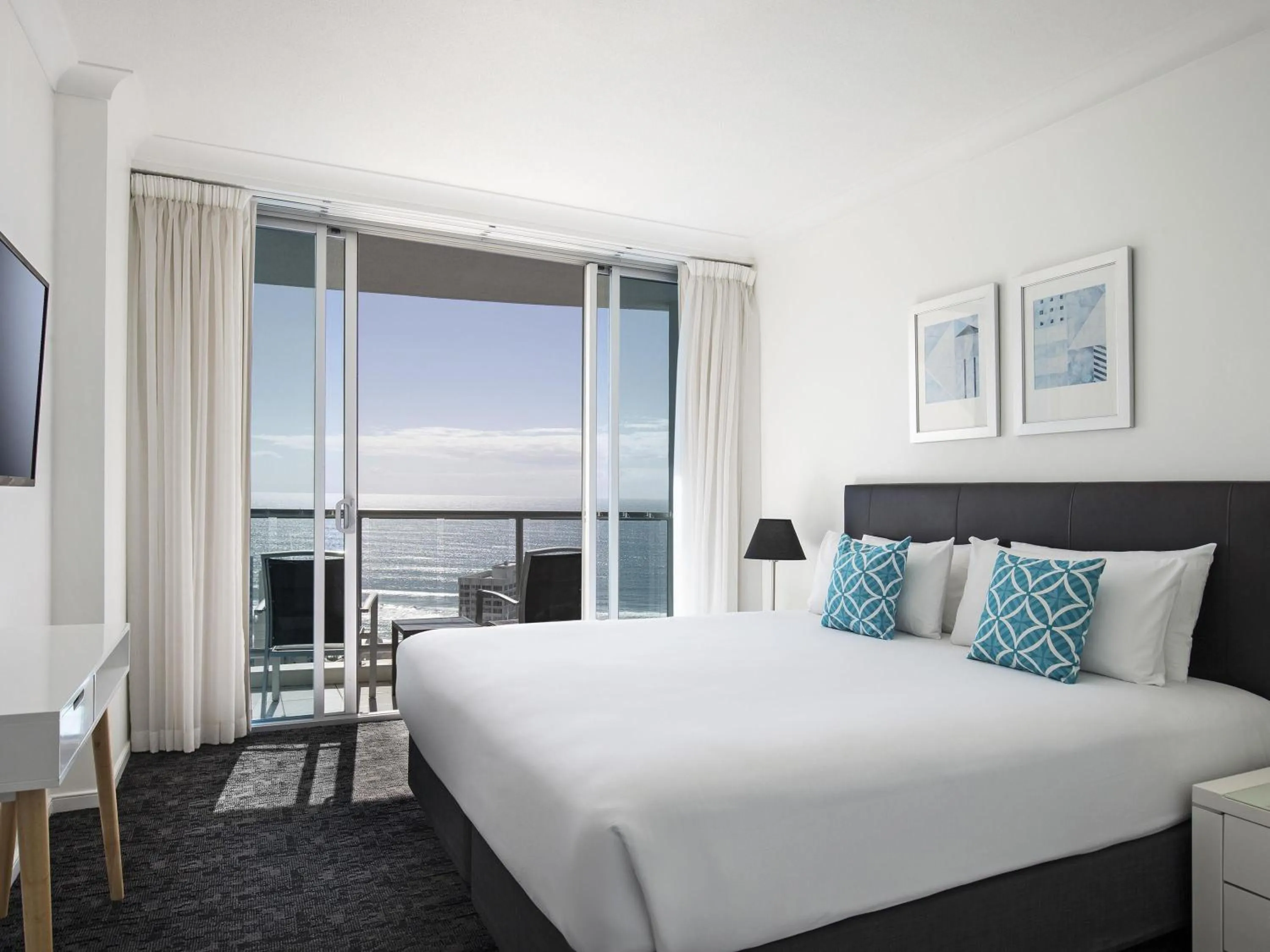 Bedroom, Bed in Mantra Towers of Chevron