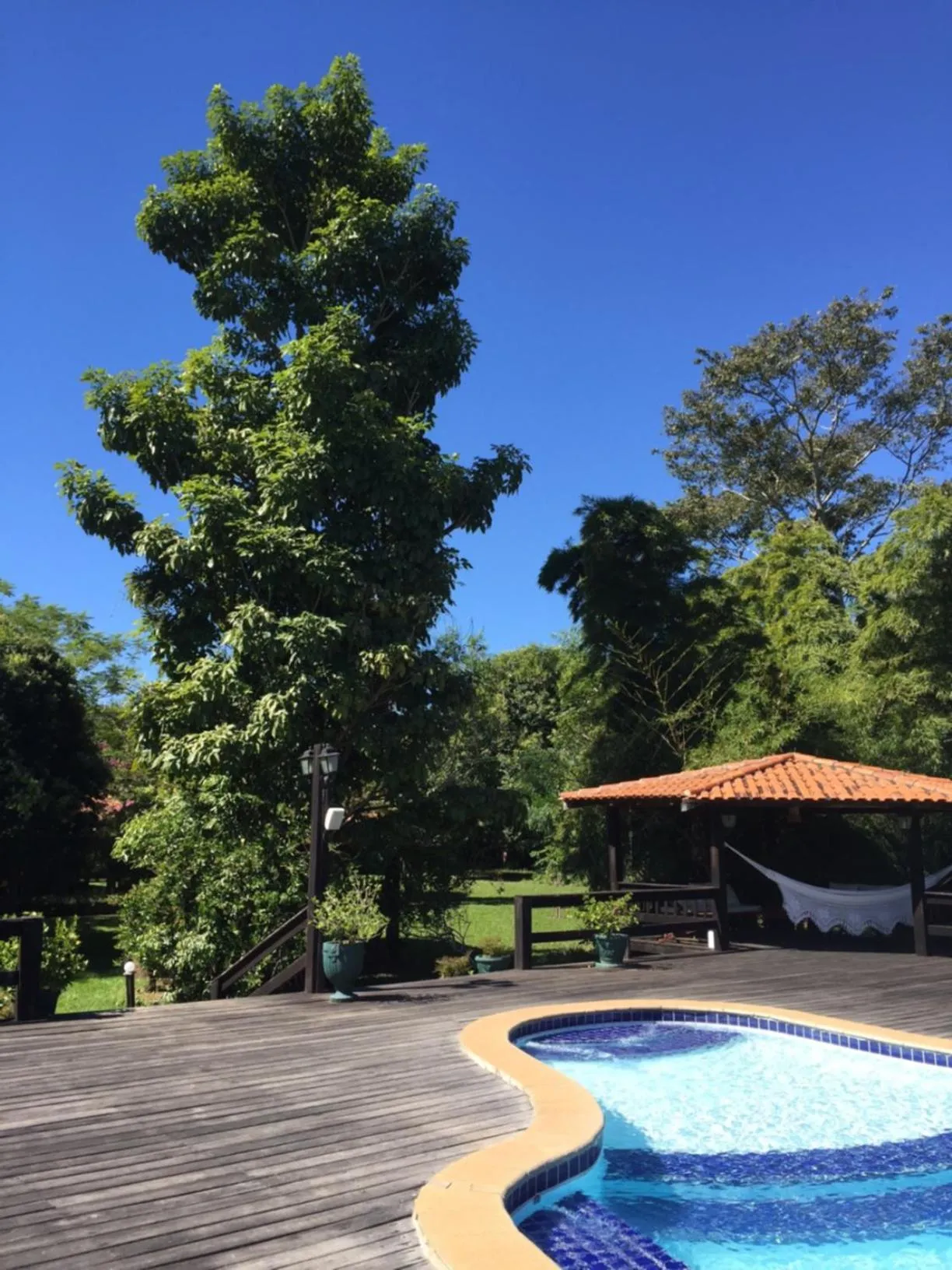 Pool view in Hotel Santa Esmeralda