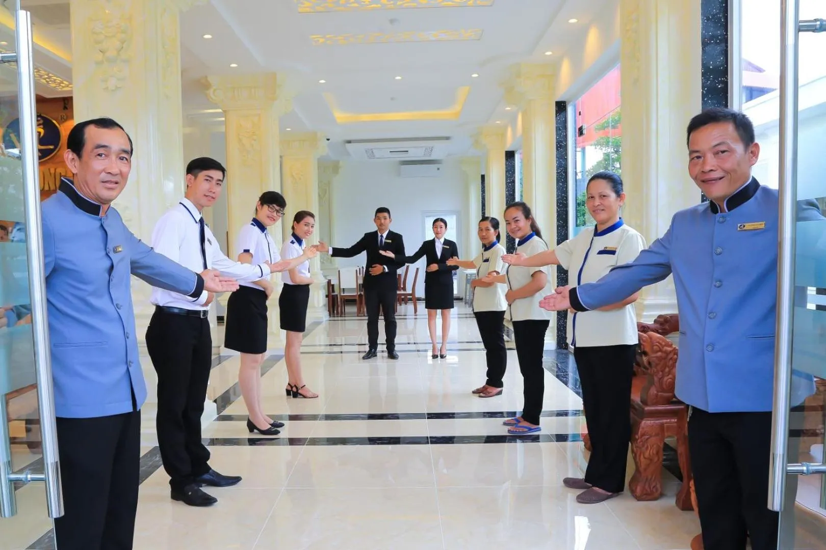 Property building in Van Kim Long