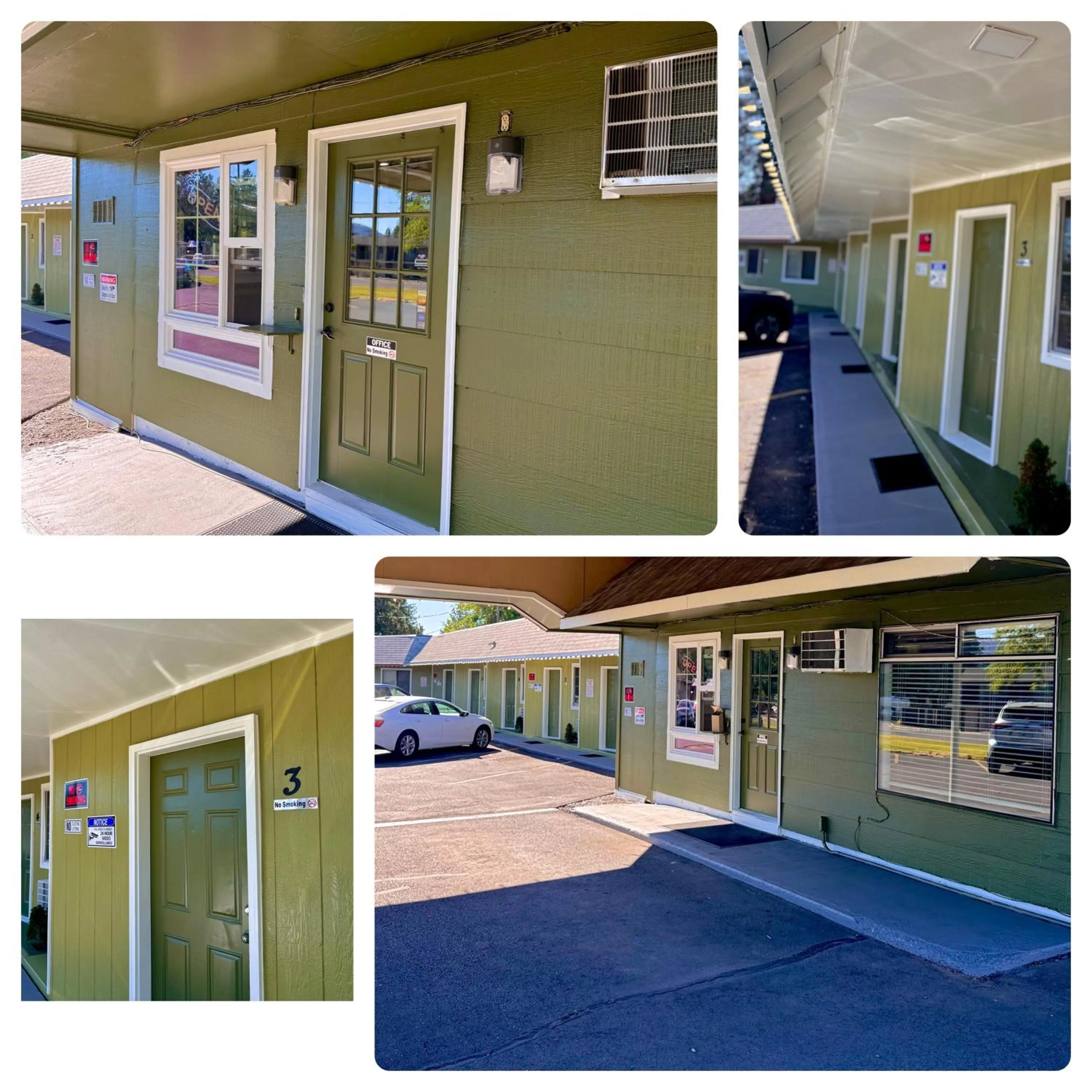 Property building in Chalet Motel - Affordable Stay in Central Bend