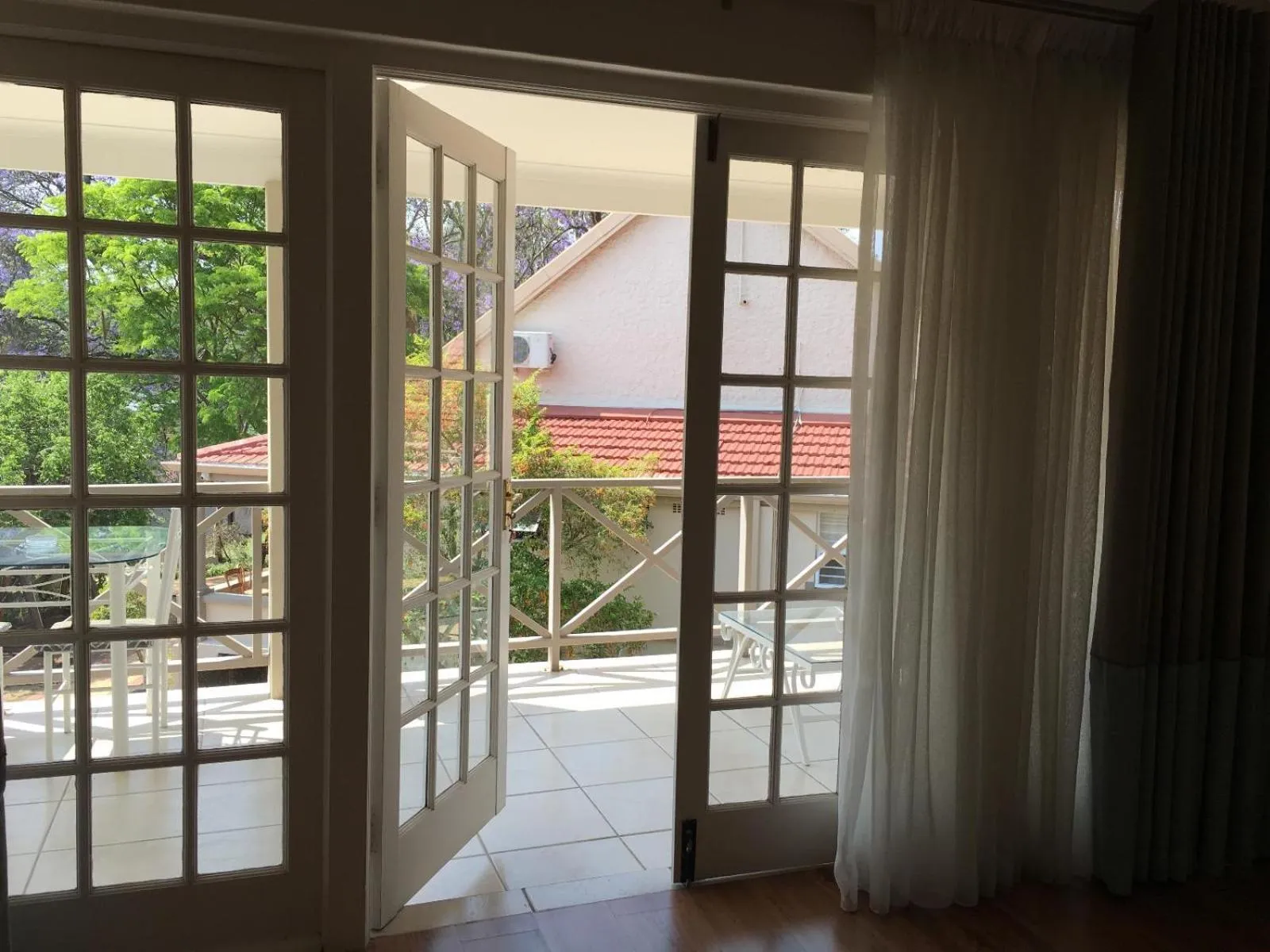 Balcony/Terrace in Peaches & Cream Bed & Breakfast