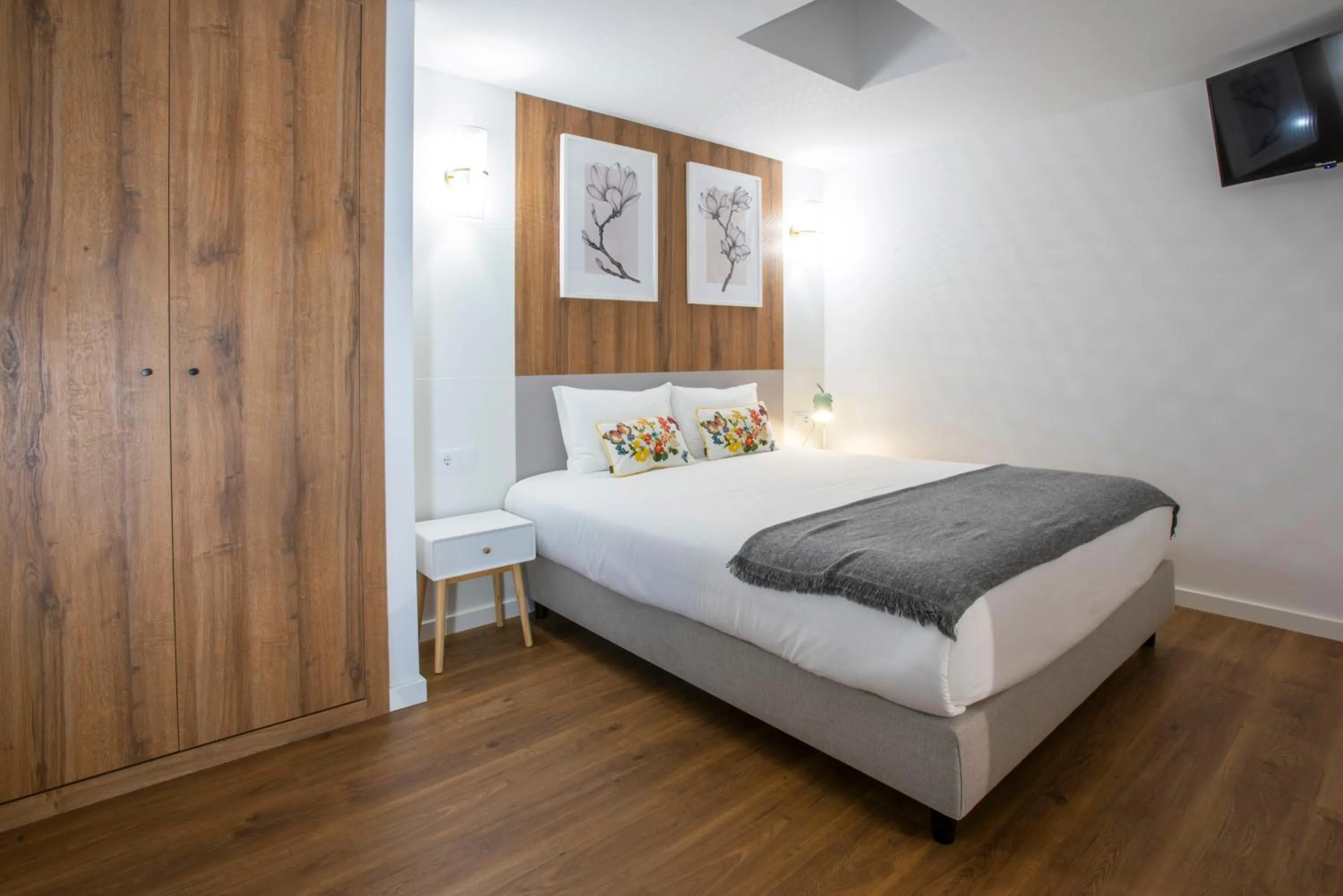 Bed in Hotel Rural Solar das Arcadas