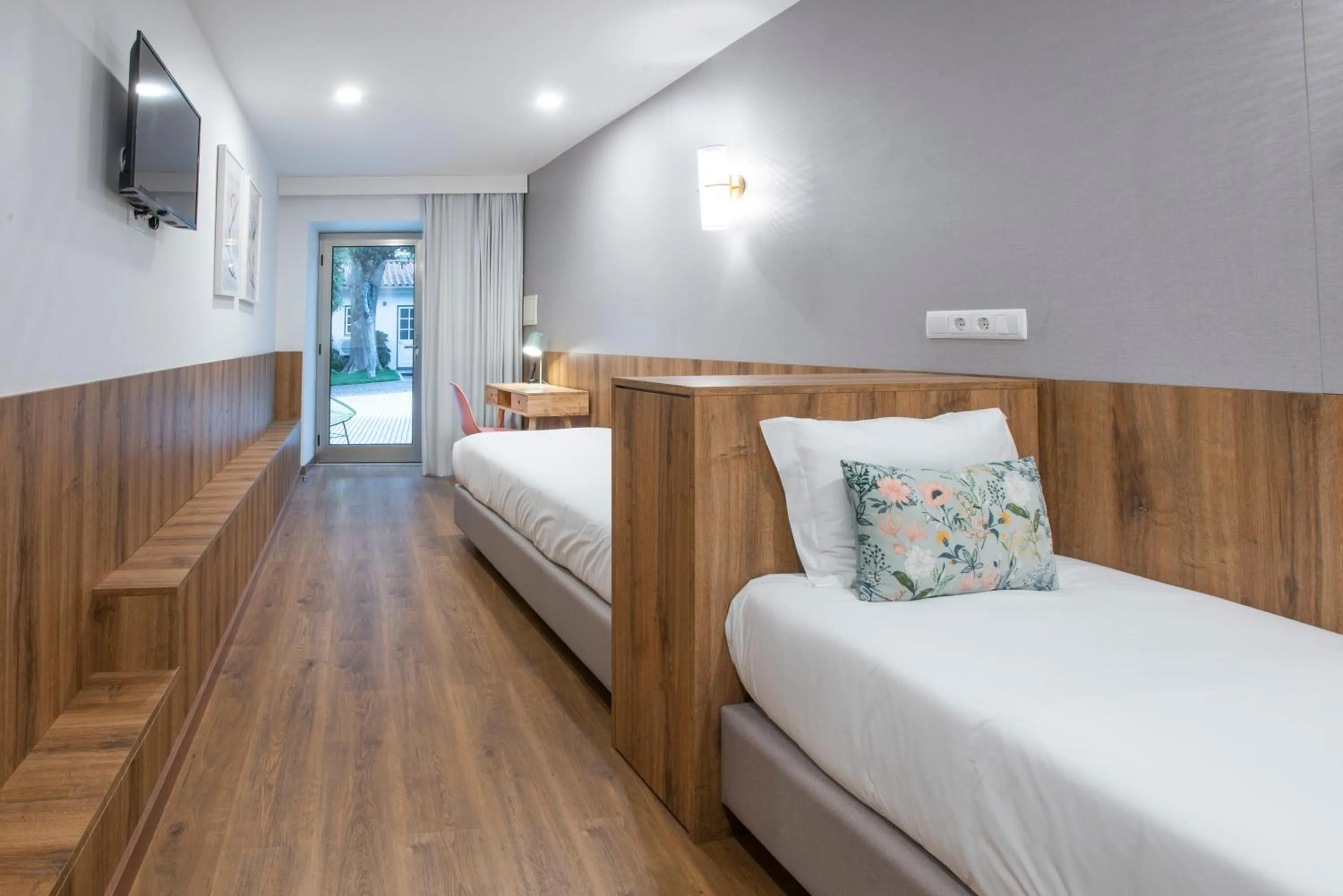 Bed in Hotel Rural Solar das Arcadas