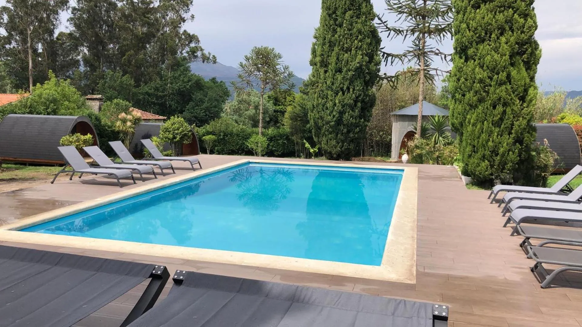 Swimming pool in Hotel Rural Solar das Arcadas