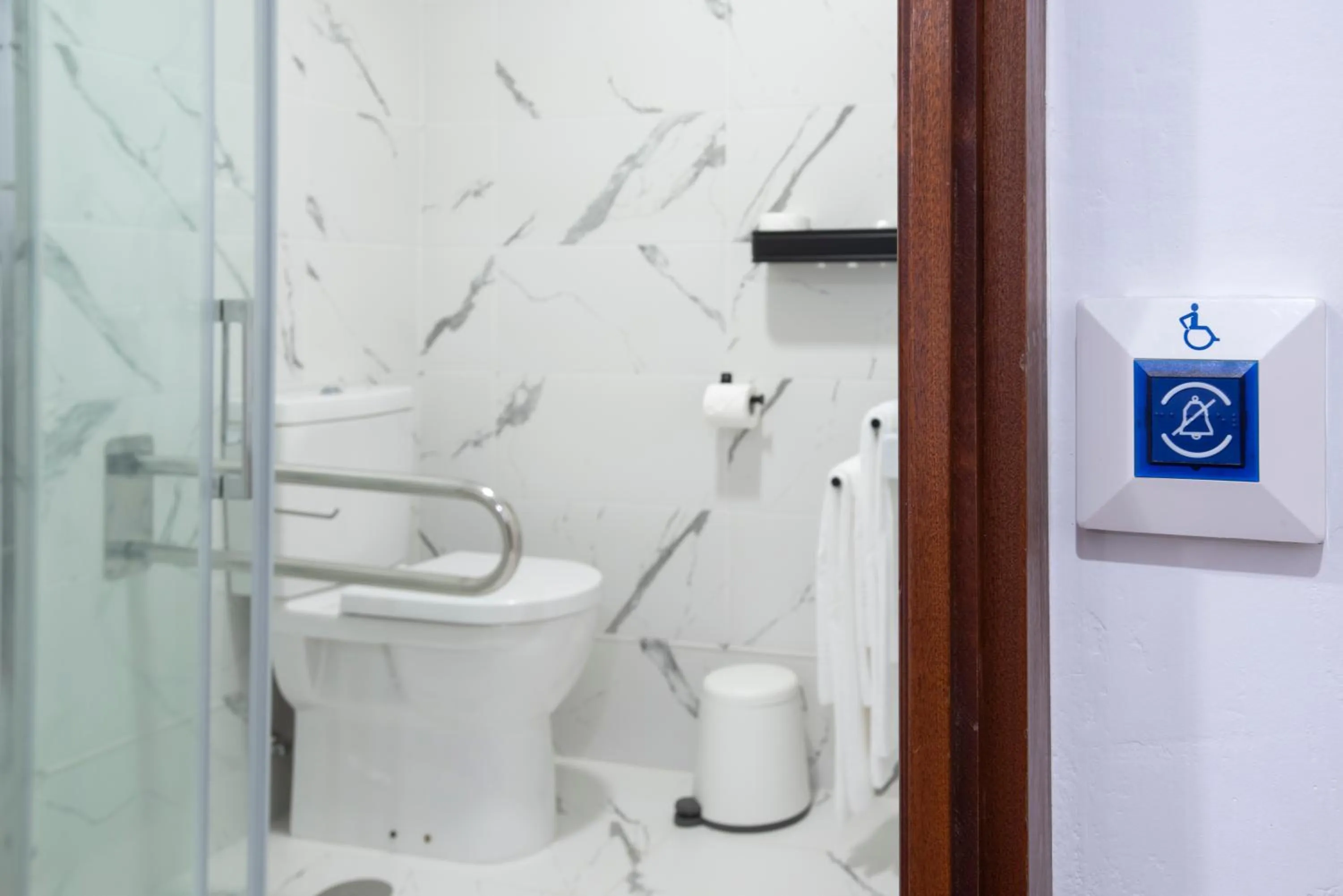 Shower in Hotel Rural Solar das Arcadas