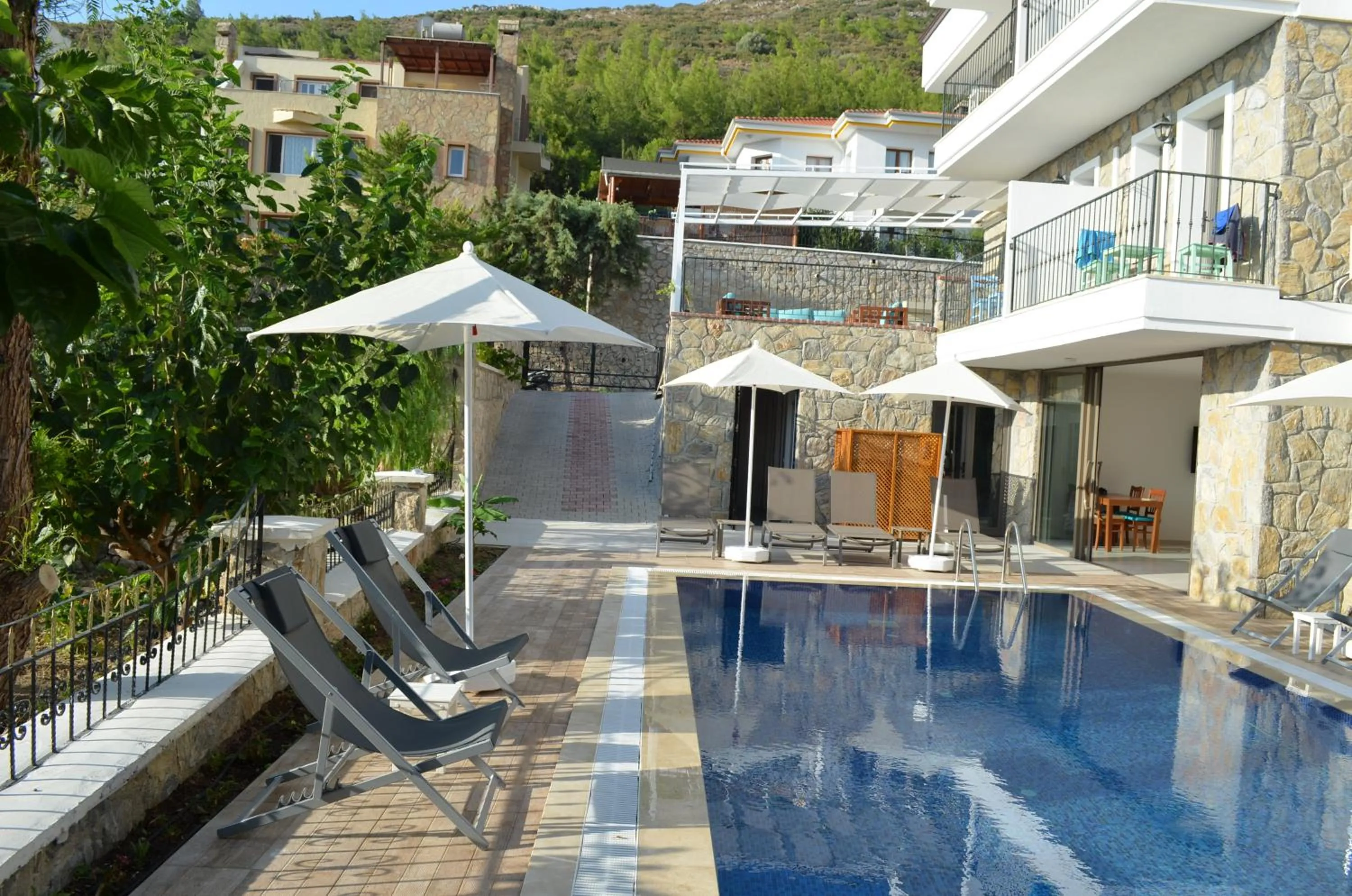 Swimming pool in Aria Doria Otel