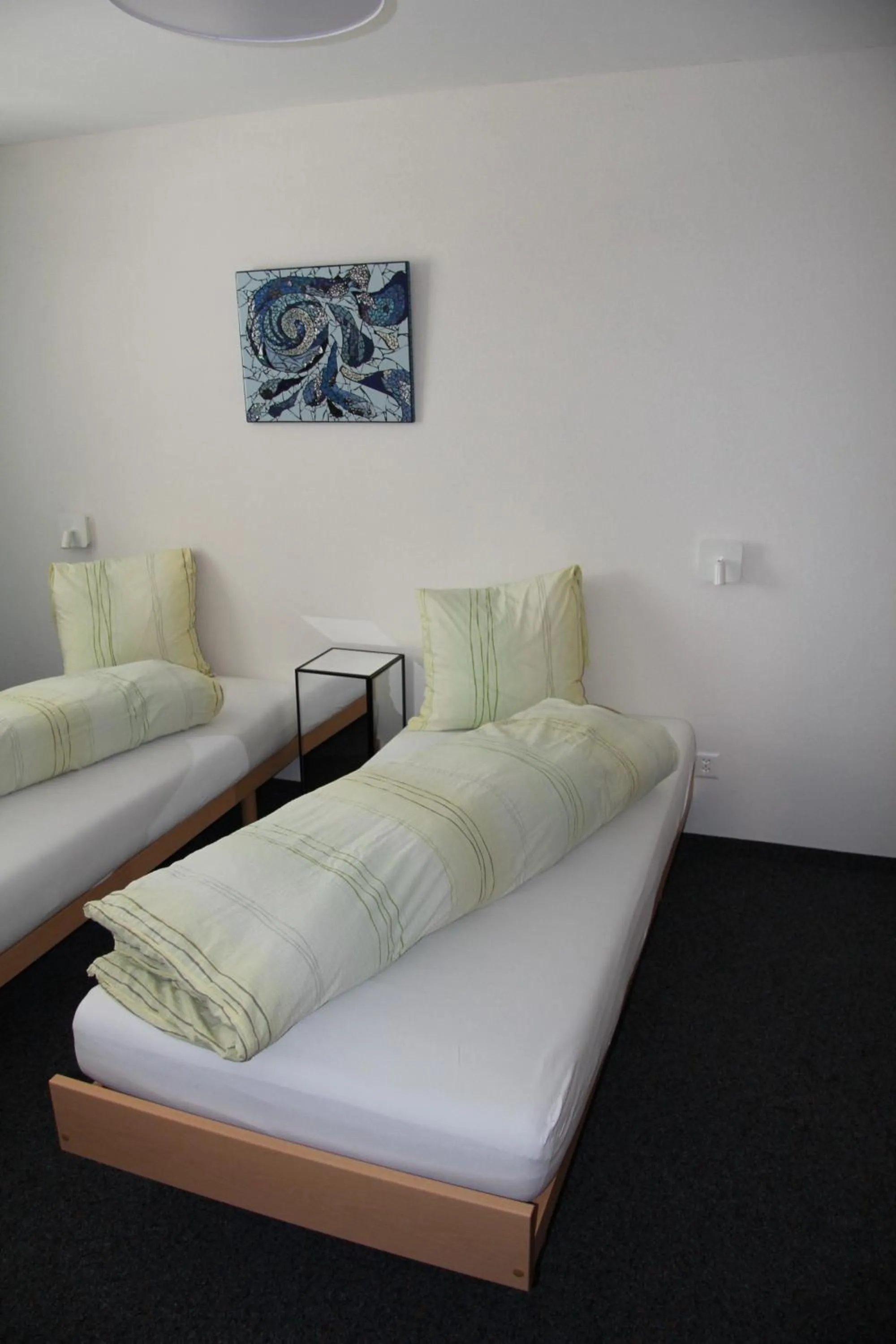 Bed in Hotel / Restaurant Post