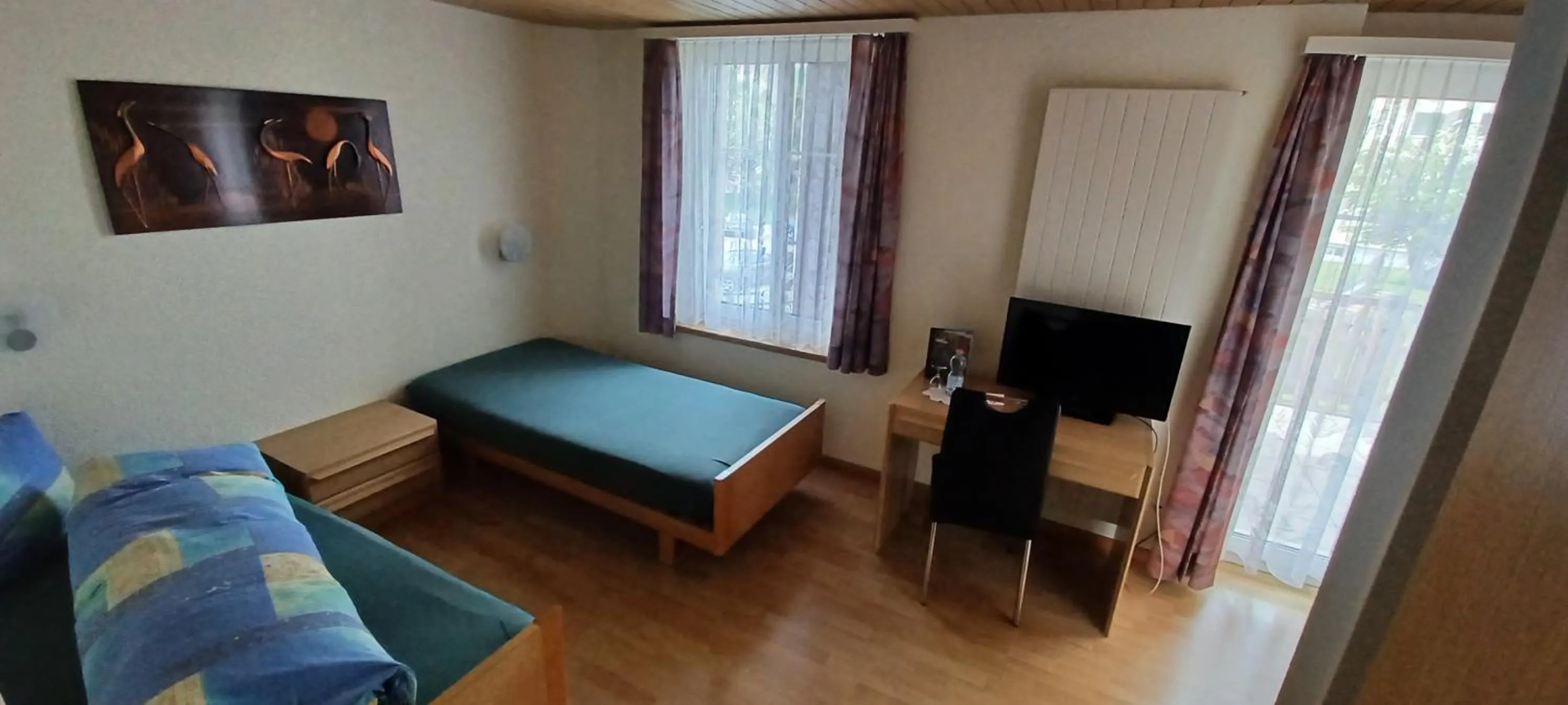 Bed in Hotel / Restaurant Post