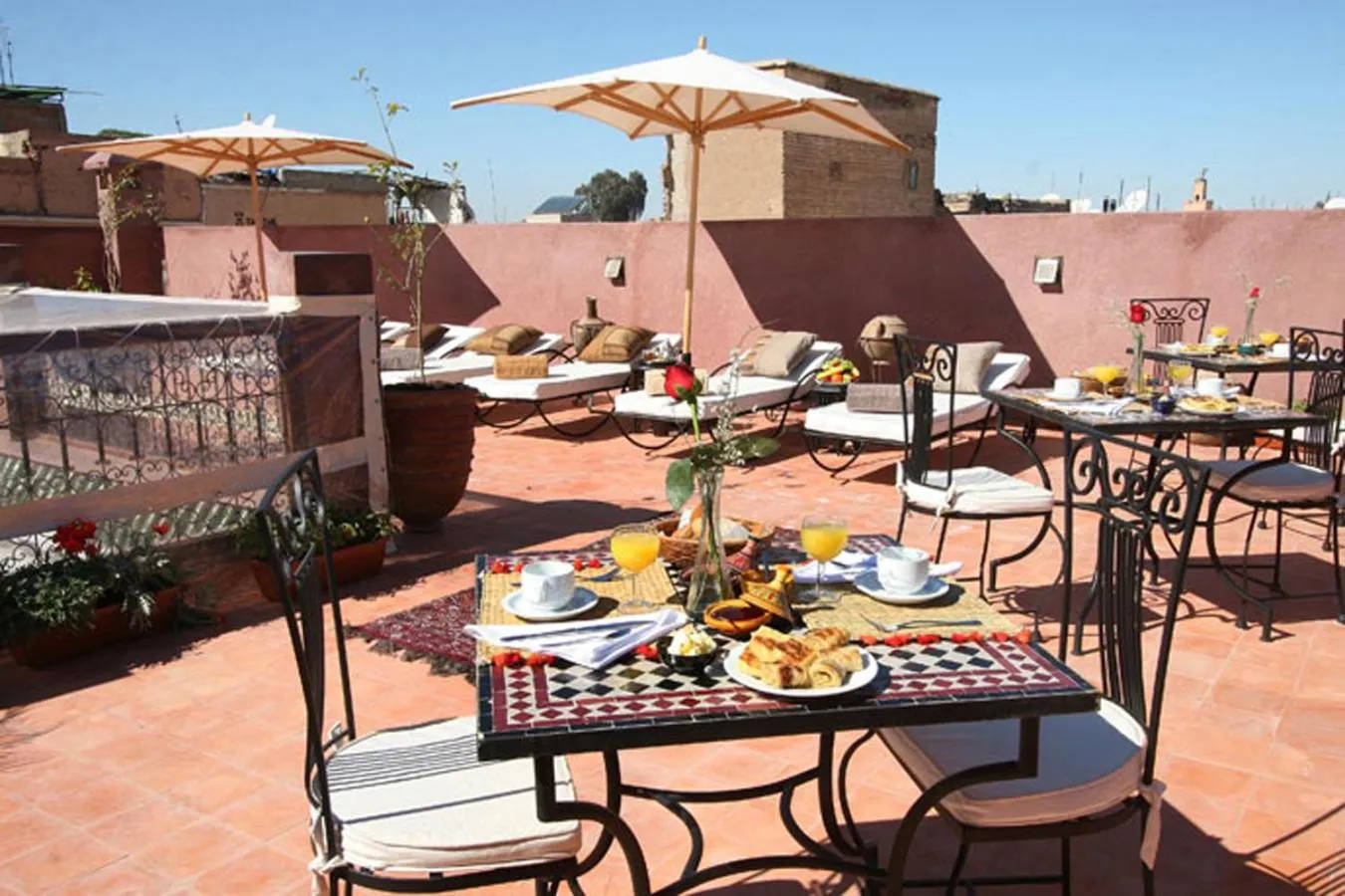 Balcony/Terrace in Riad Shaloma