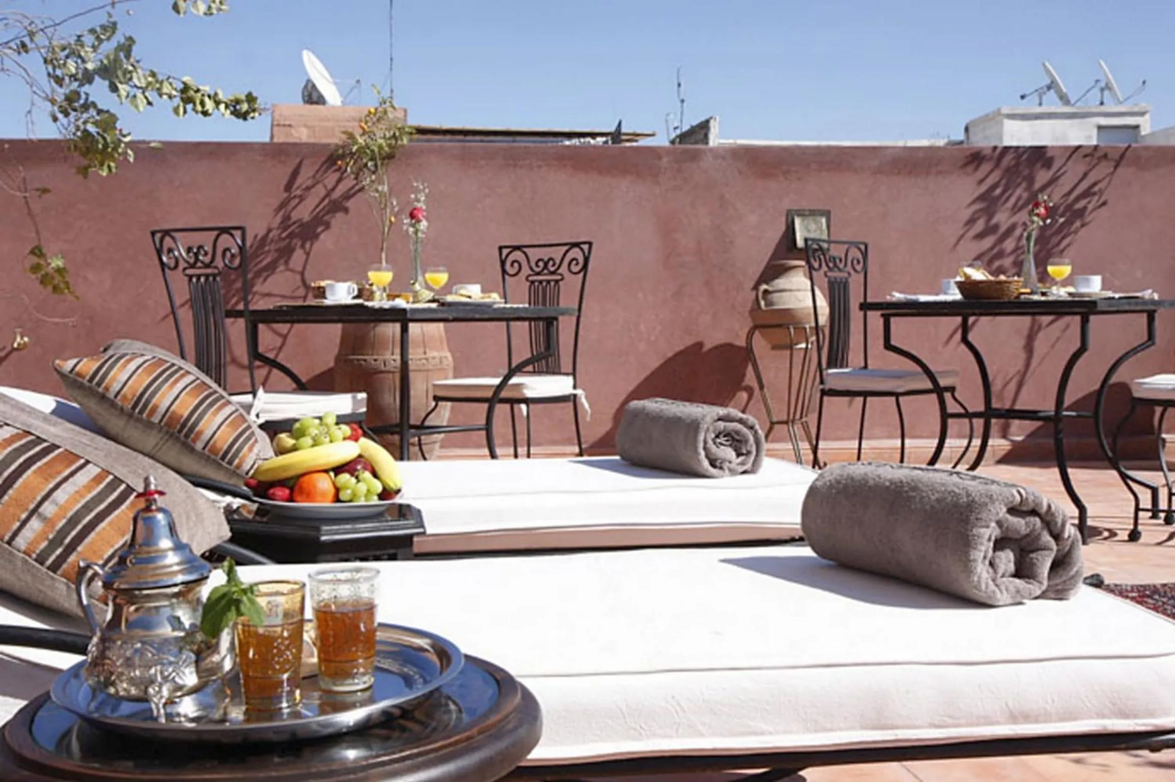 Balcony/Terrace in Riad Shaloma