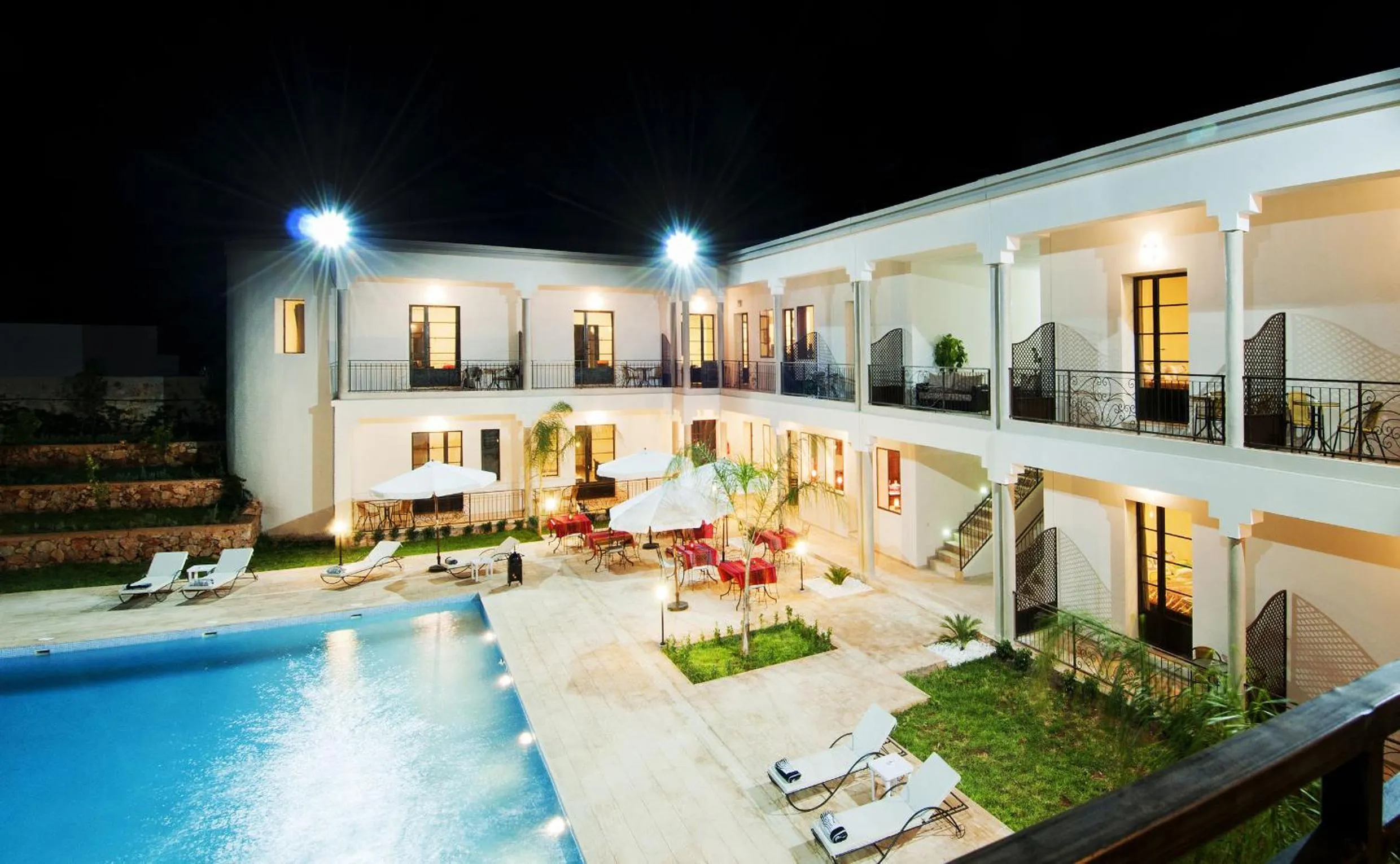 Swimming pool in Villa Agapanthe