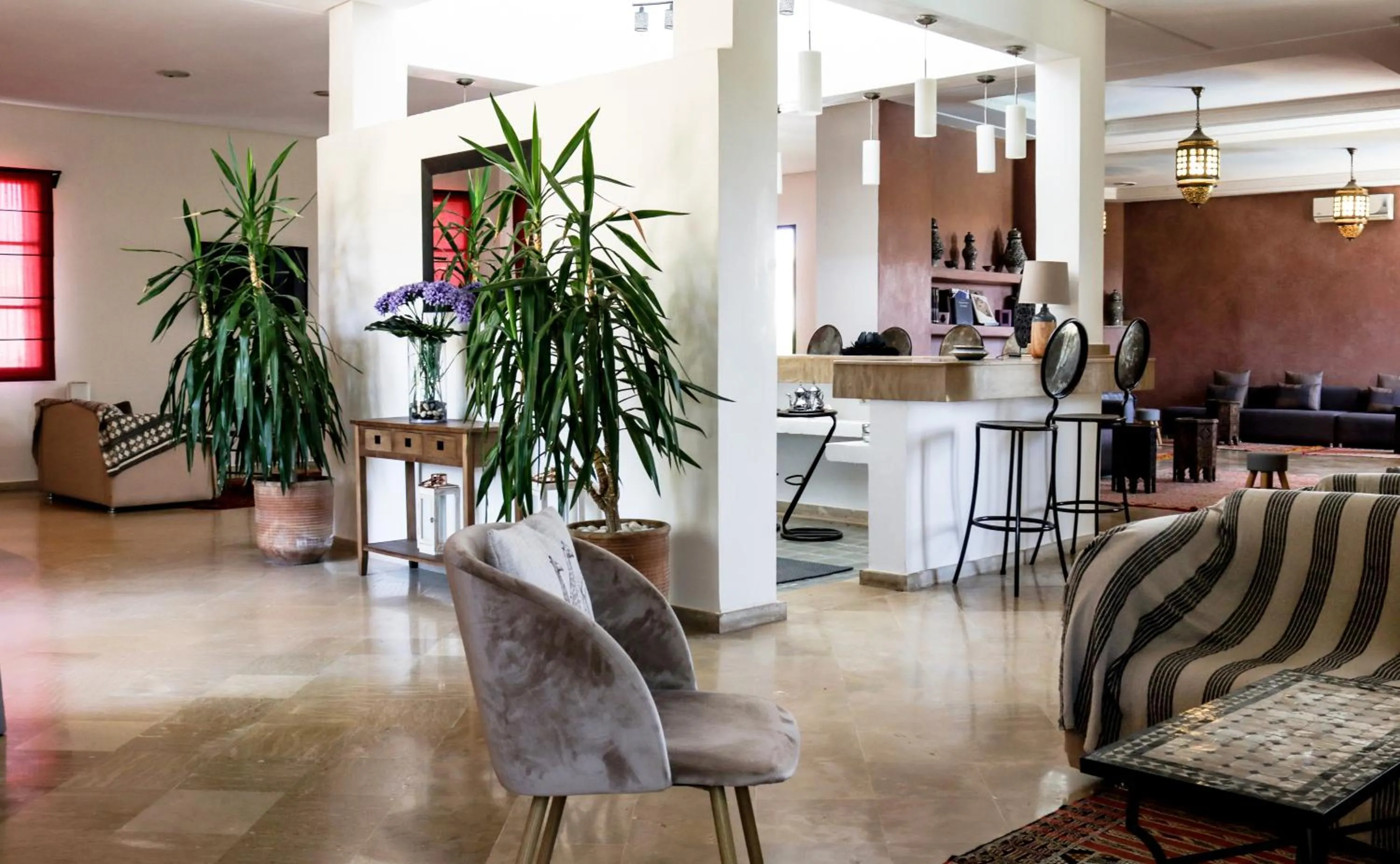 Communal lounge/ TV room in Villa Agapanthe