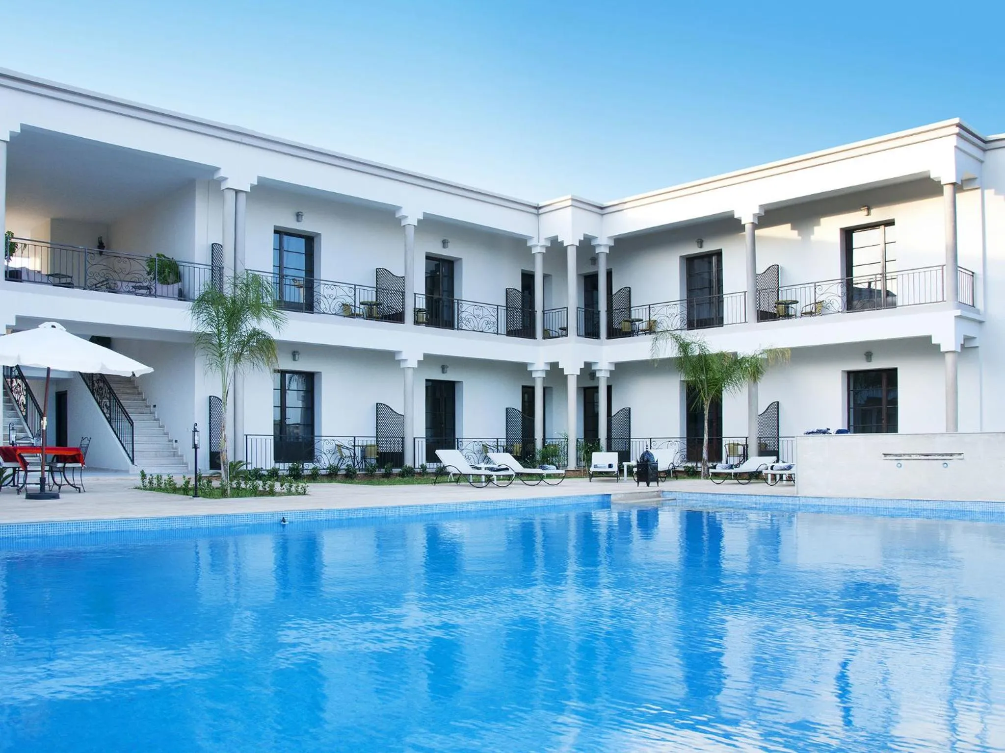 Swimming pool in Villa Agapanthe