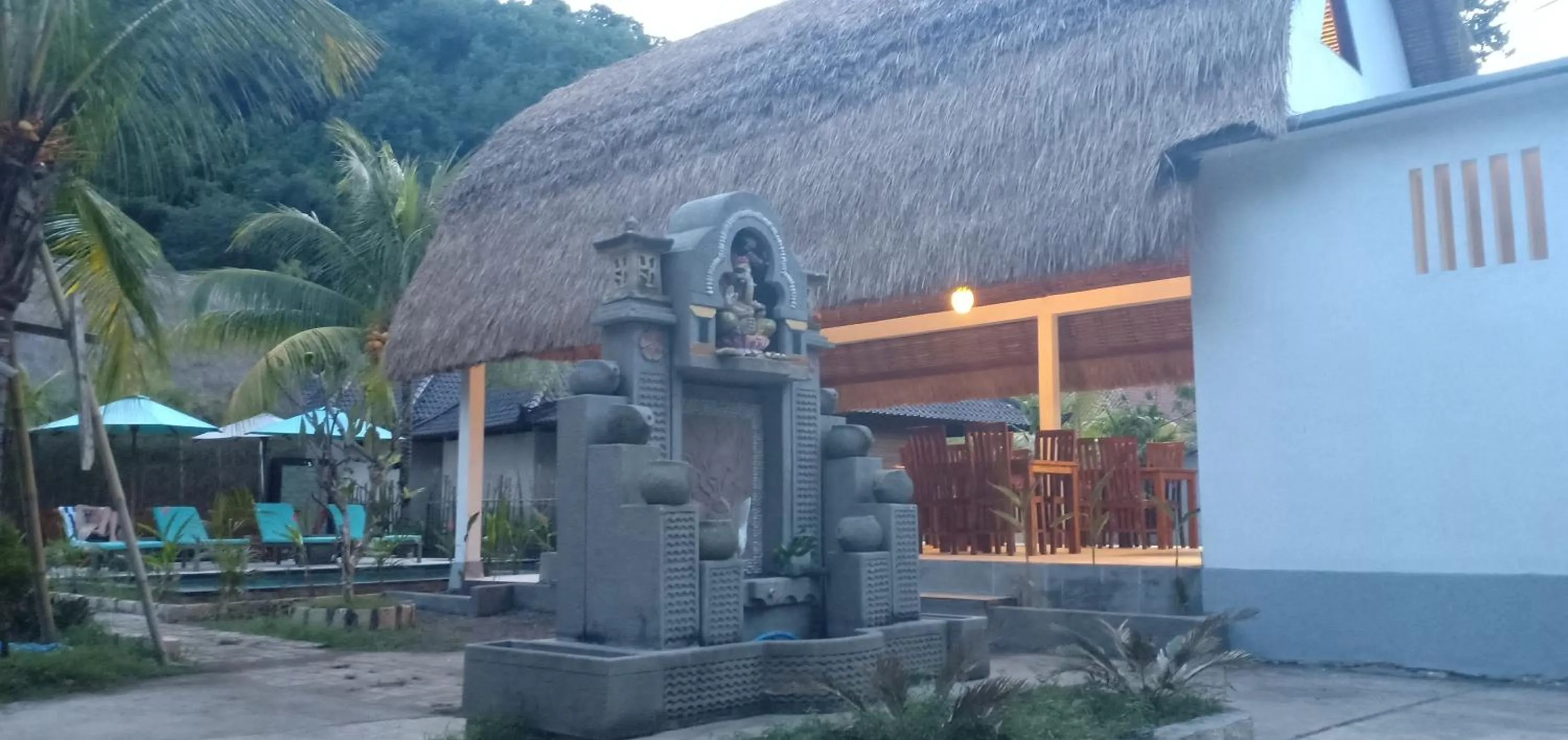Facade/entrance in Bale Lumbung Bungalows