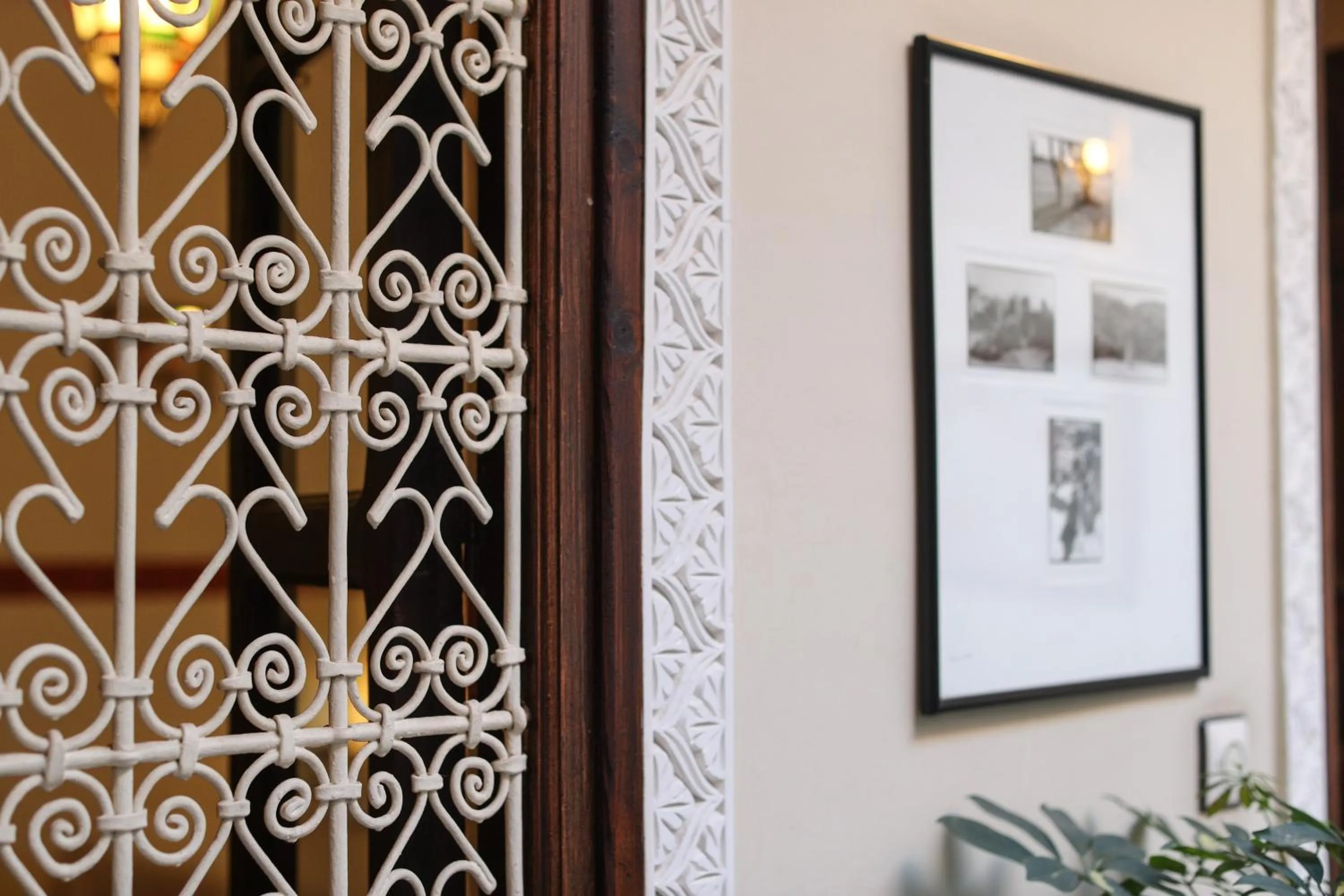 Decorative detail in Riad Marhbabikoum