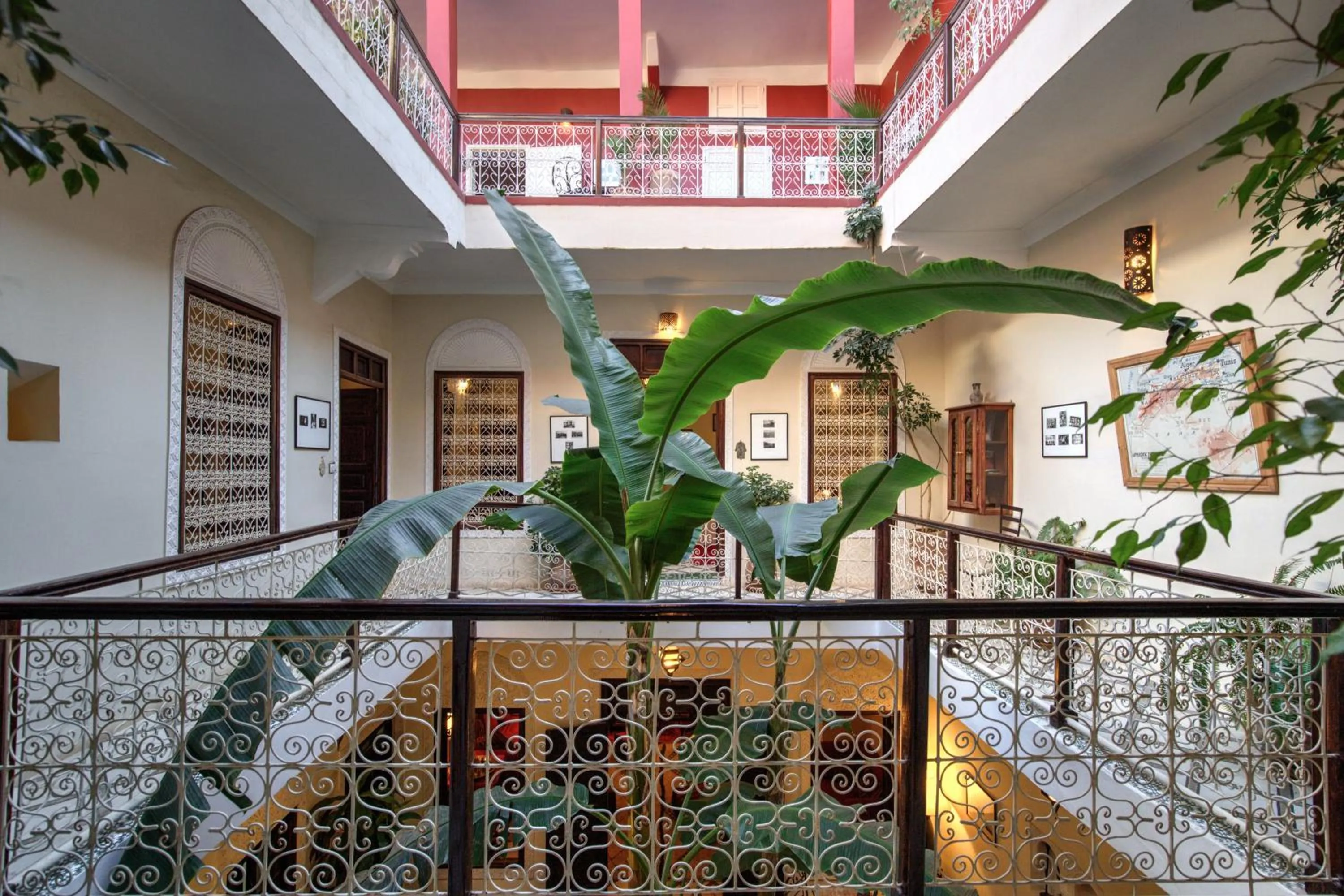Lobby or reception in Riad Marhbabikoum