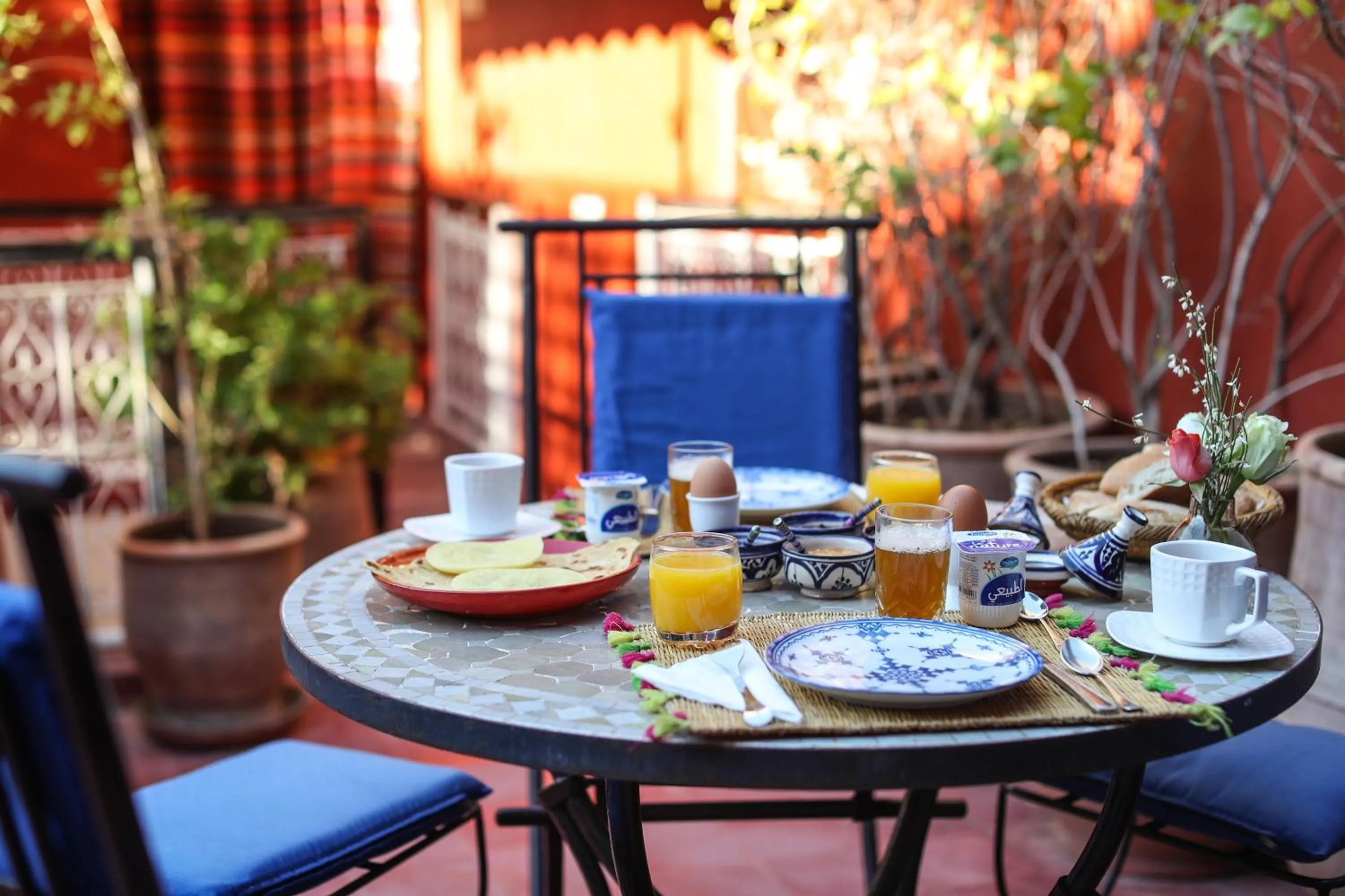 Balcony/Terrace in Riad Marhbabikoum