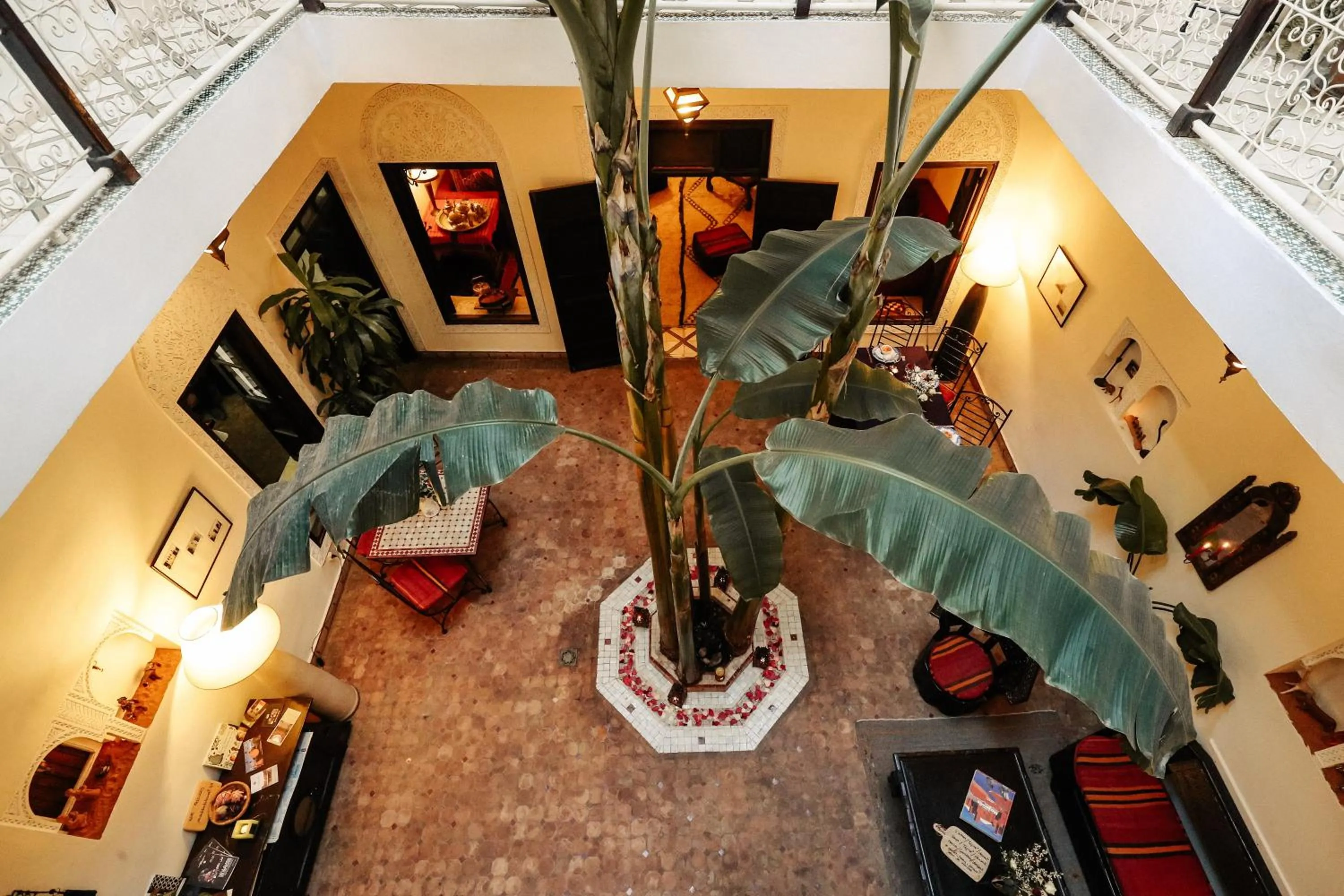 Lobby or reception in Riad Marhbabikoum