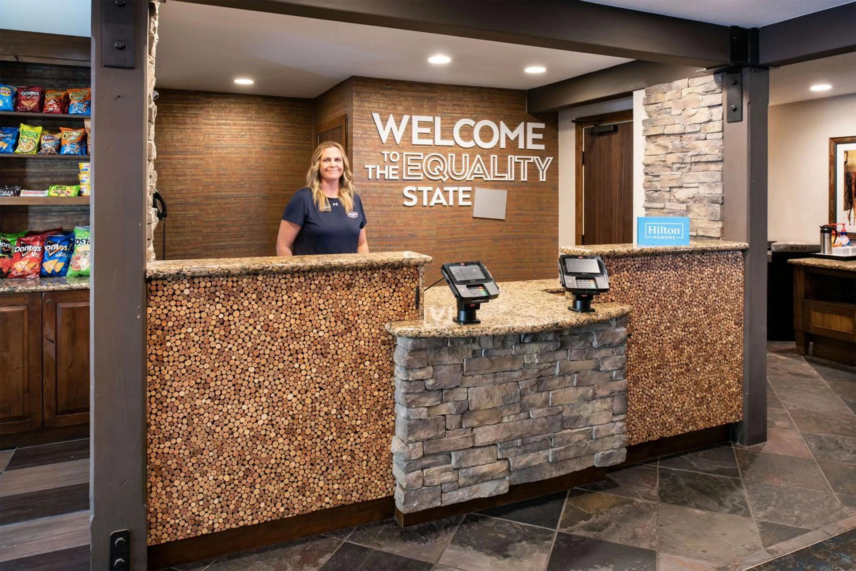 Lobby or reception in Hampton Inn Jackson Hole