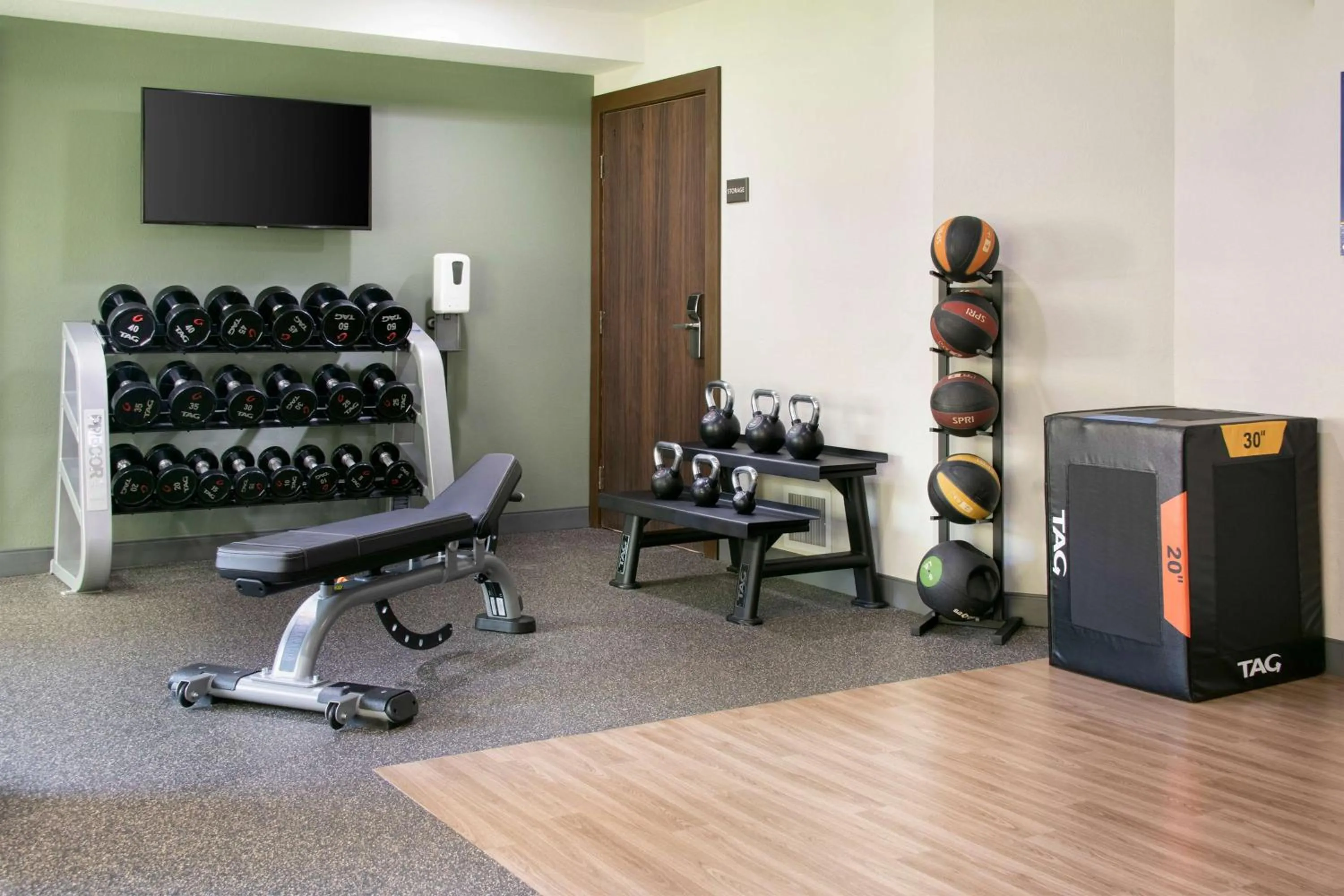 Fitness centre/facilities in Hampton Inn Jackson Hole