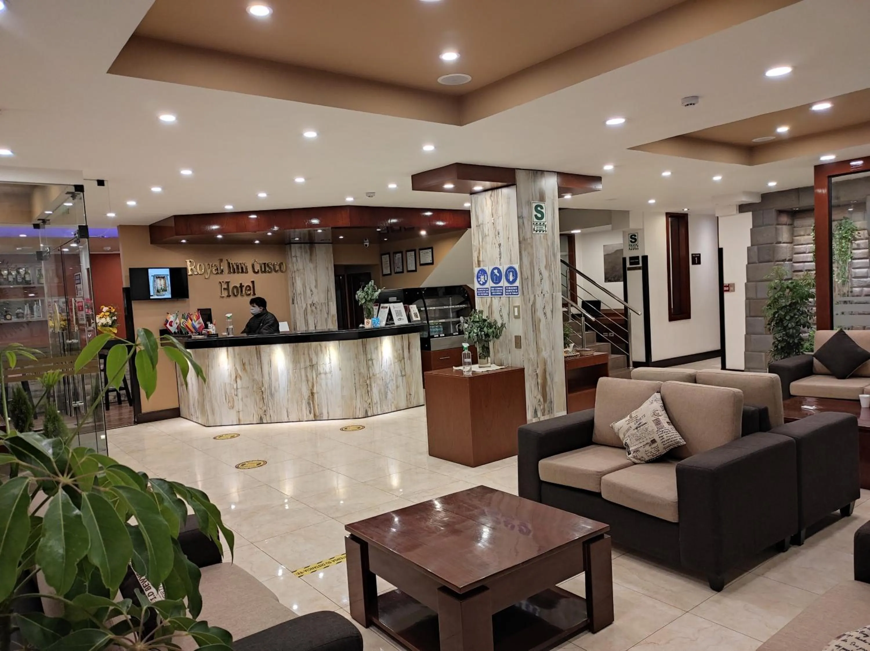 Lobby or reception in Royal Inn Cusco Hotel