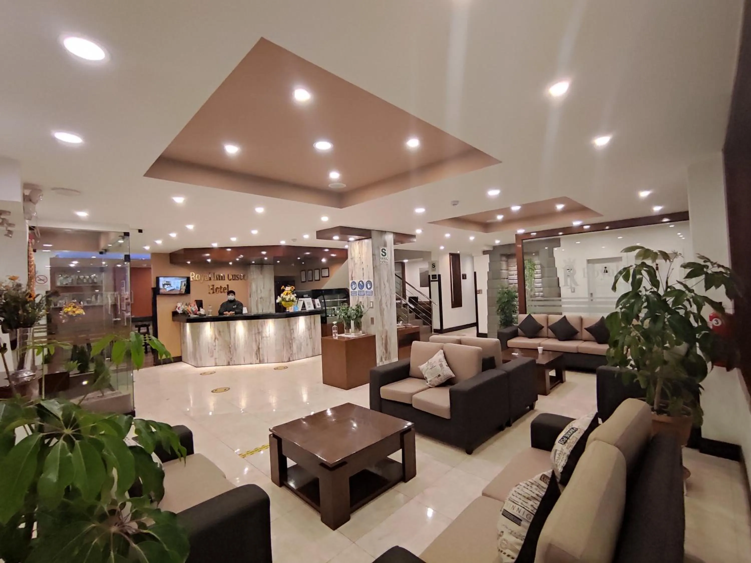 Lobby or reception in Royal Inn Cusco Hotel