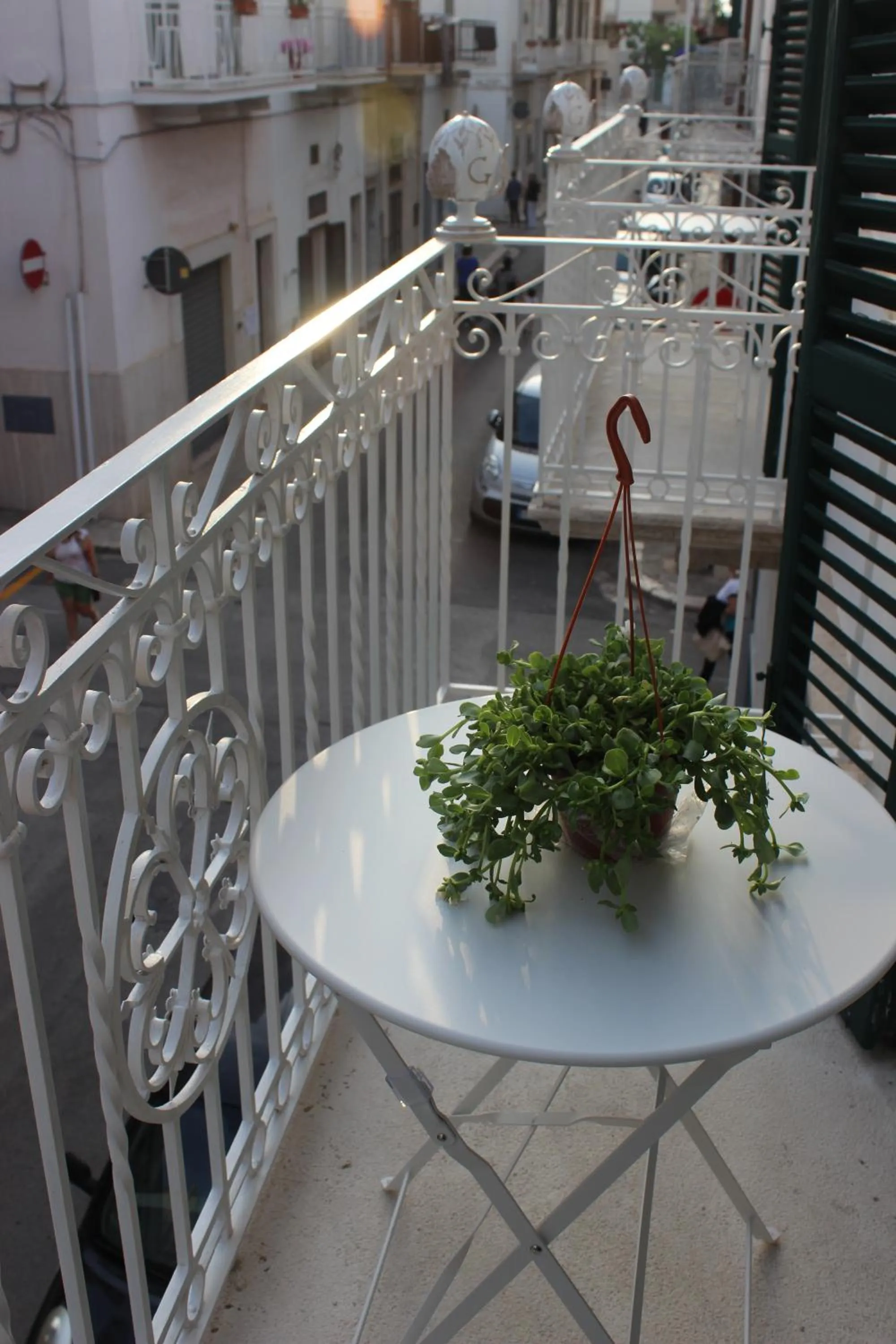 Quiet street view in Dimora Girolamo