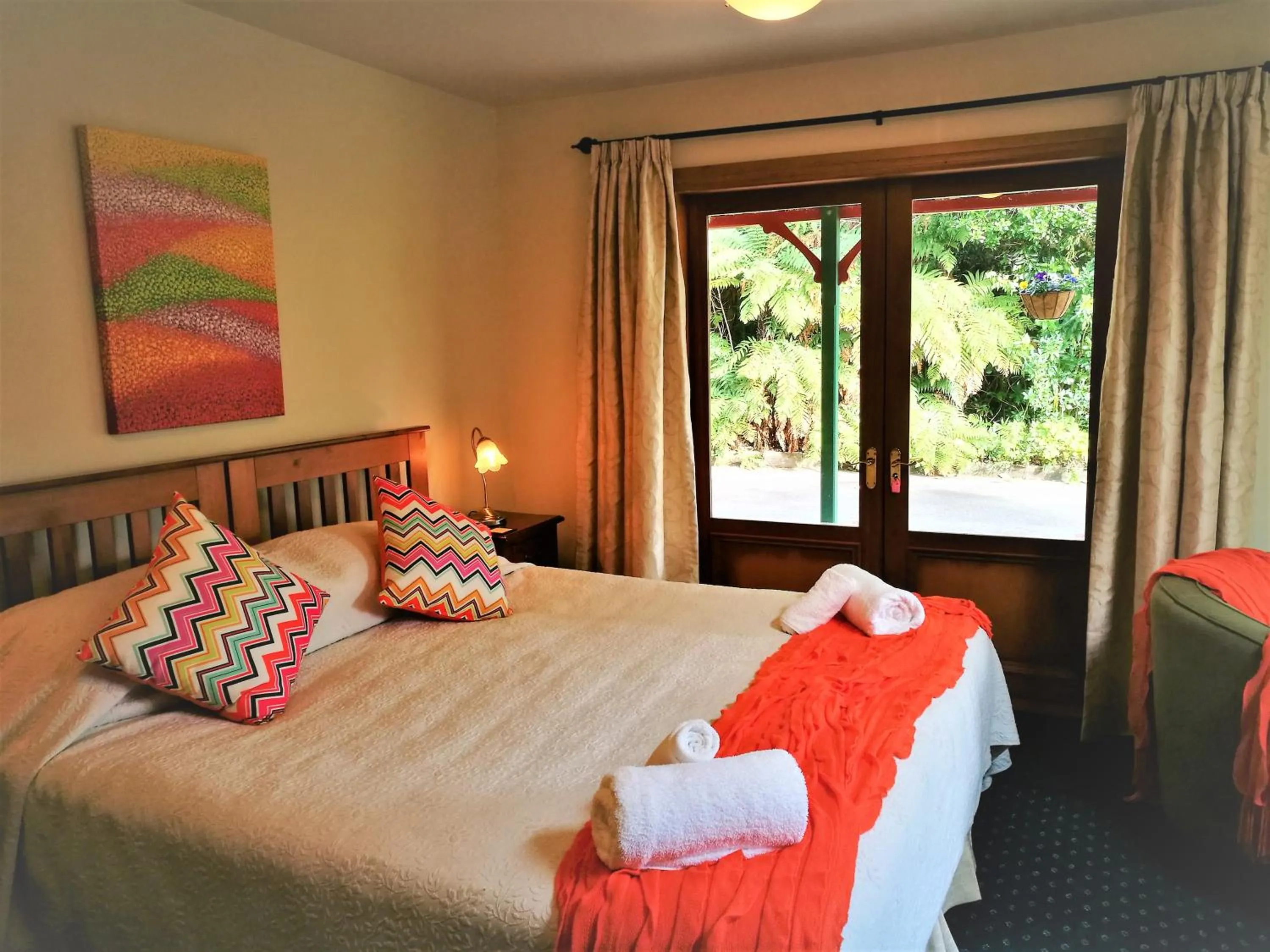 Bed in Awatuna Homestead