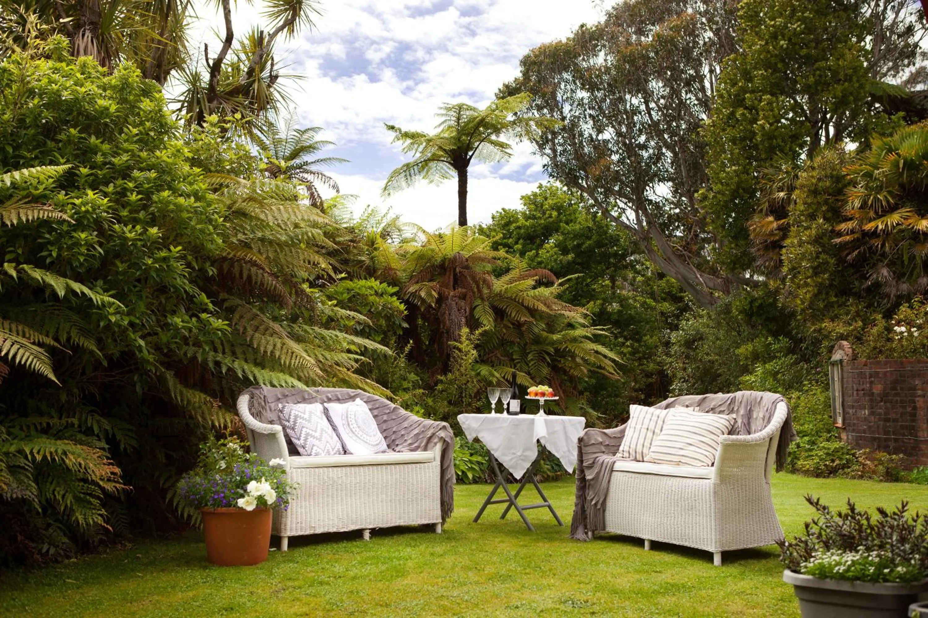 Garden in Awatuna Homestead