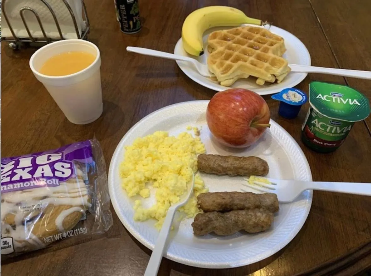 Breakfast in Super 8 by Wyndham Abilene South