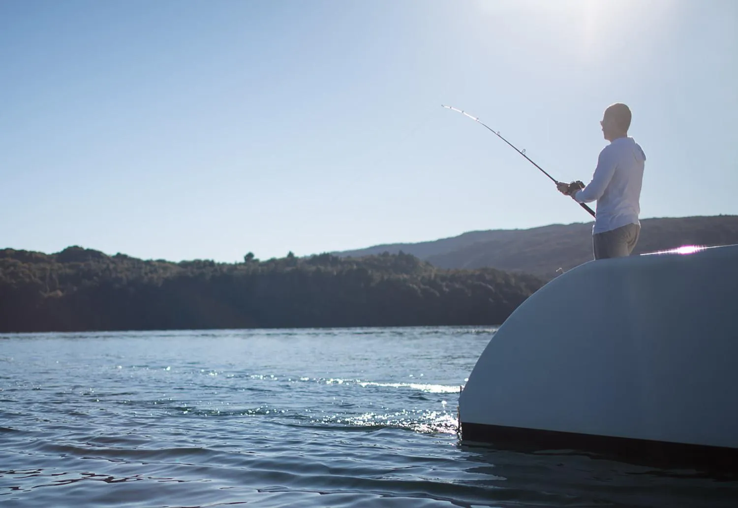 Fishing in Solitaire Lodge