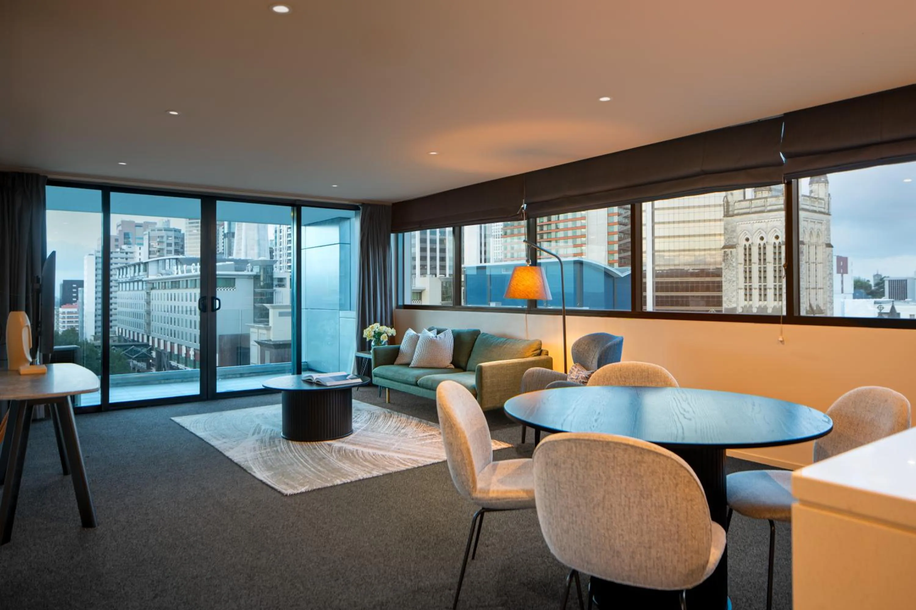 Living room in Quest on Hobson Serviced Apartments