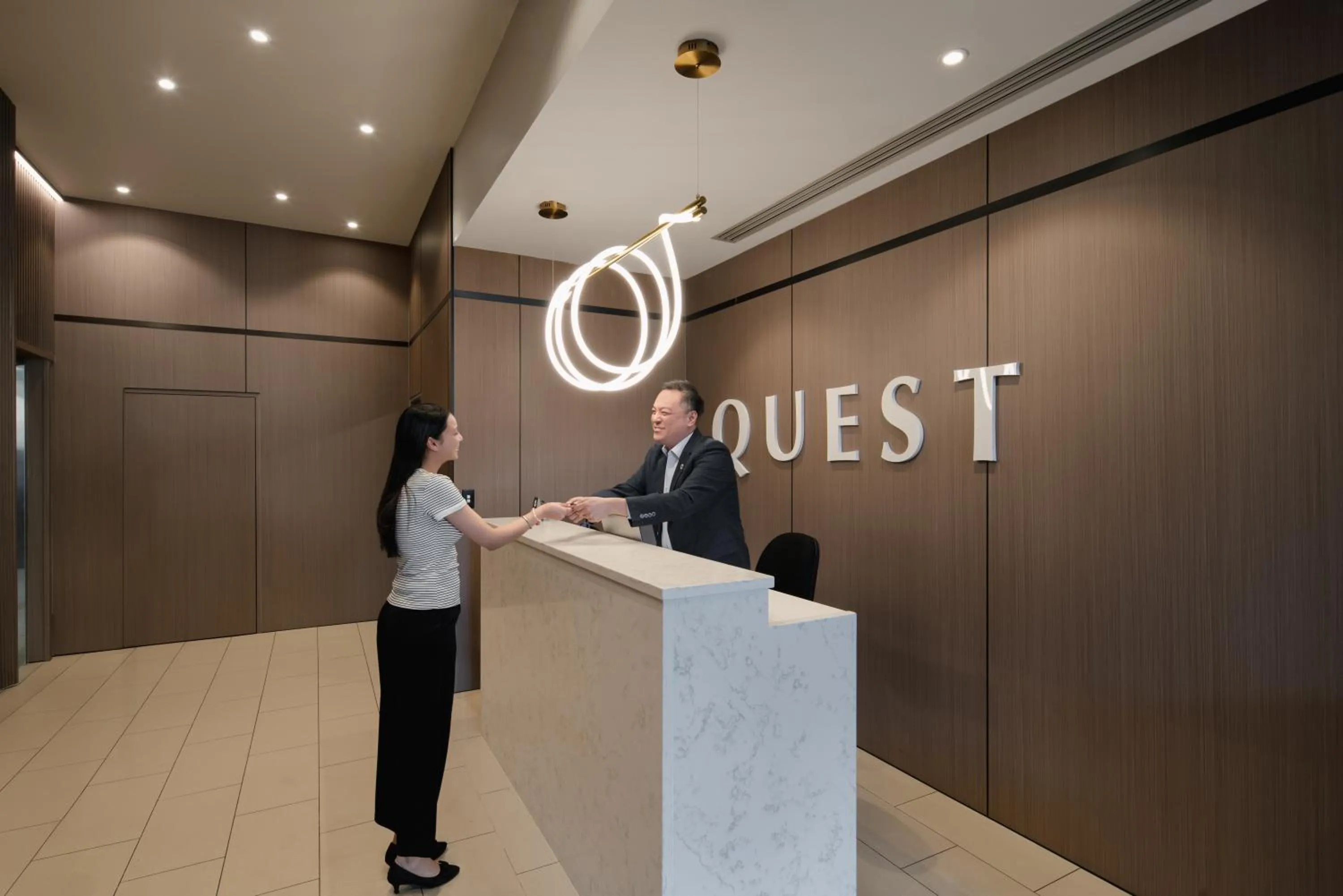 Lobby or reception in Quest on Hobson Serviced Apartments