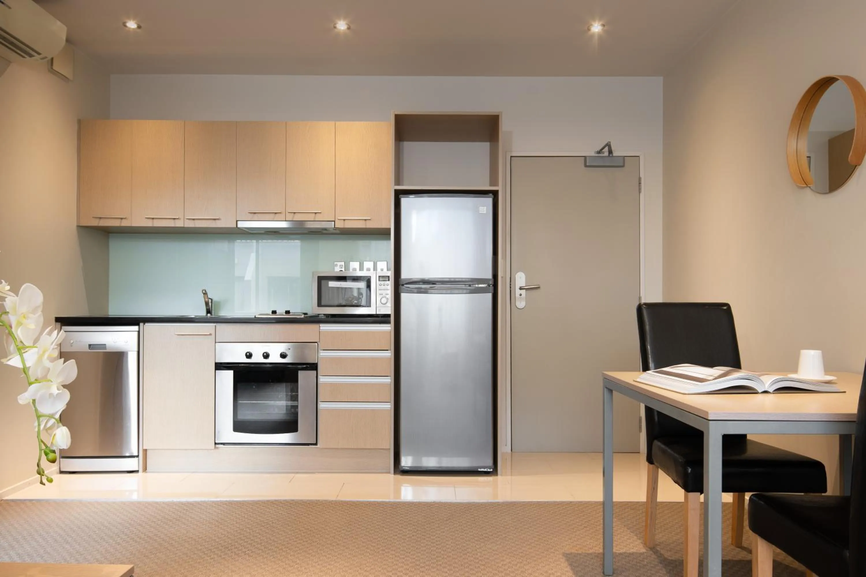 Kitchen or kitchenette in Quest on Hobson Serviced Apartments