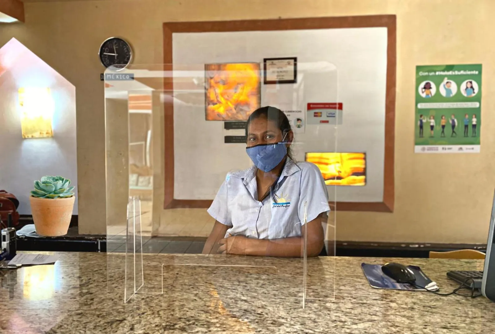 Lobby or reception in Hotel Sol del Pacifico