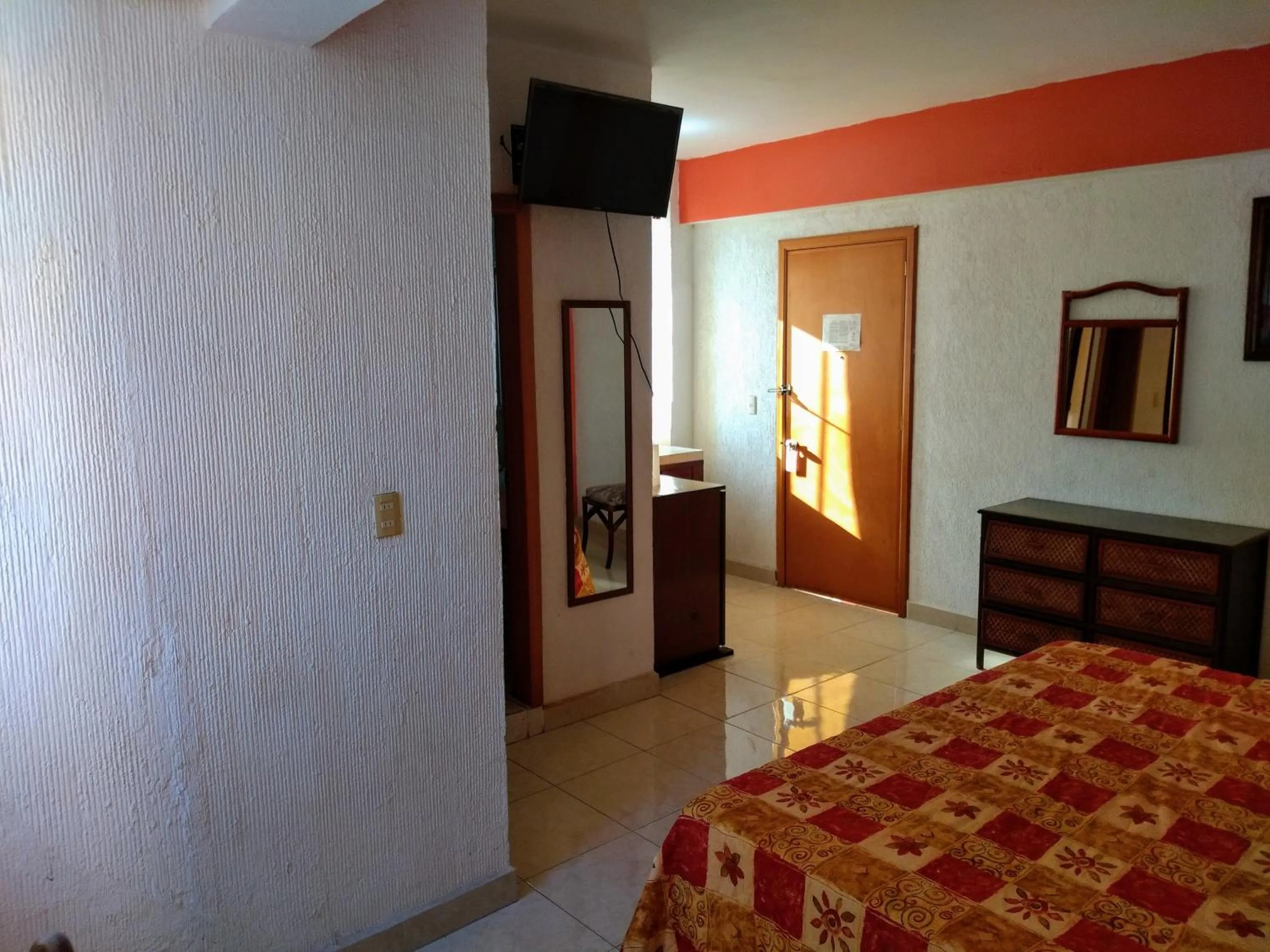 Bed in Hotel Sol del Pacifico