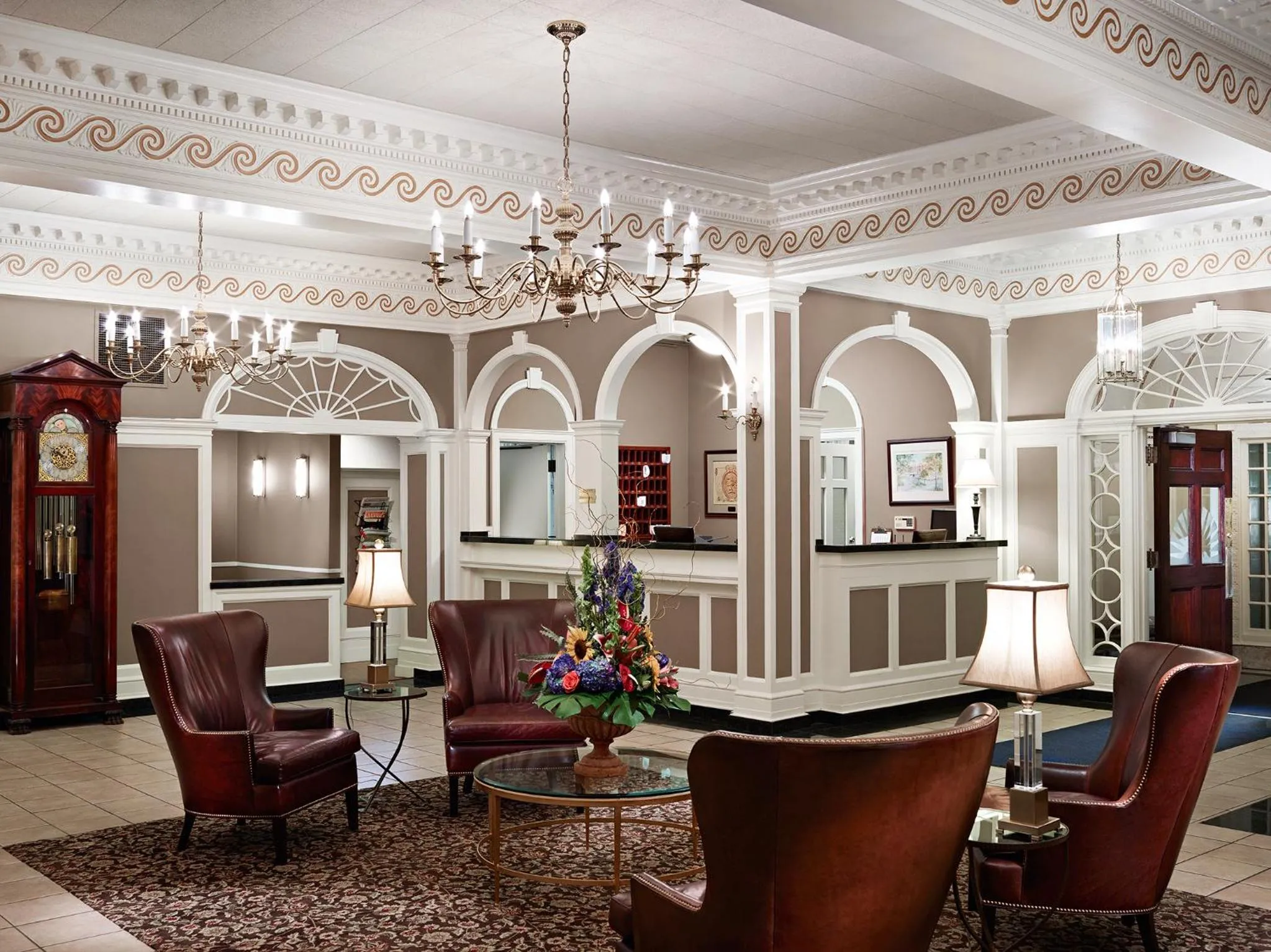 Lobby or reception in Spokane Club Hotel