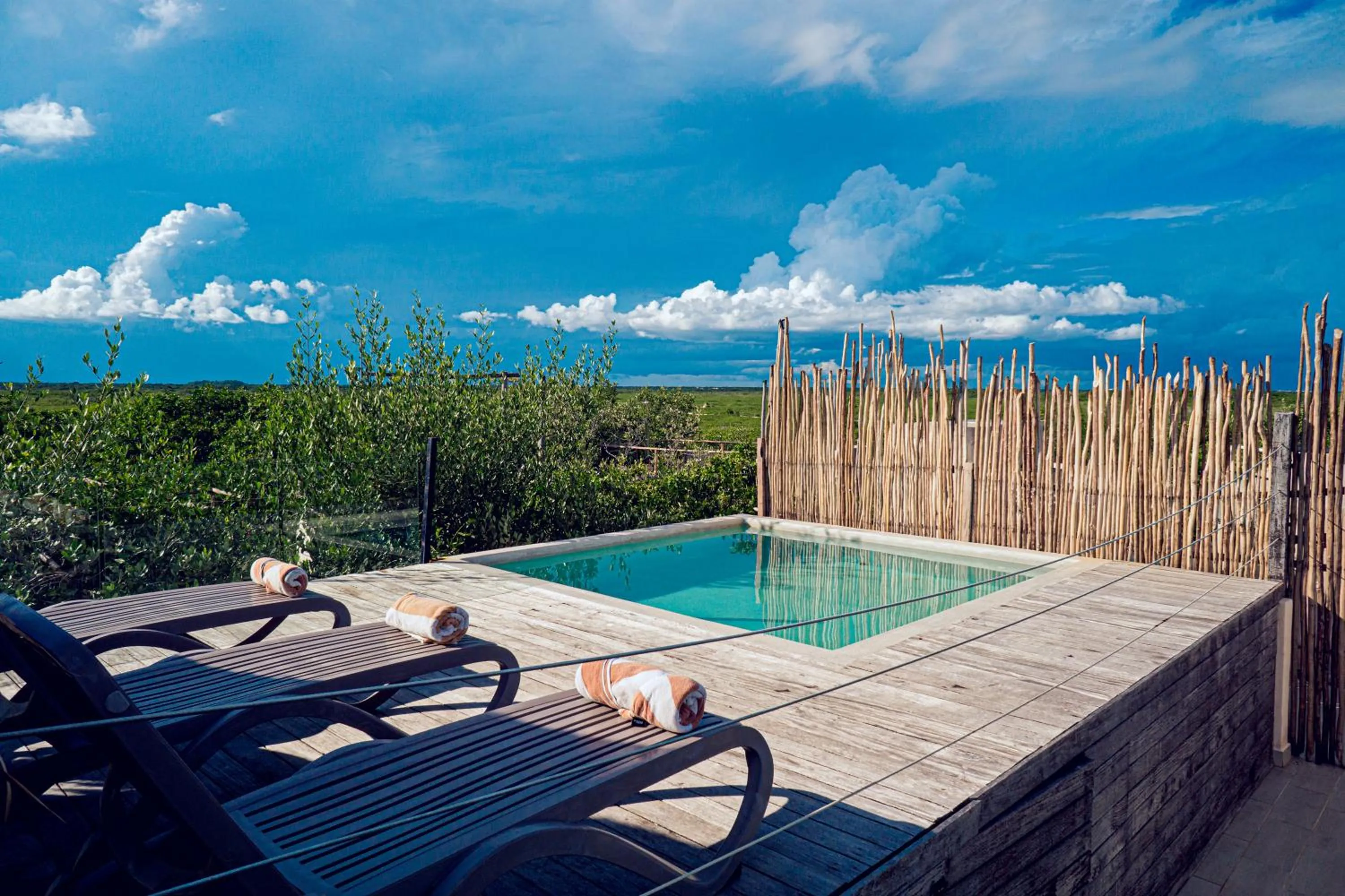 Natural landscape in Sunset House