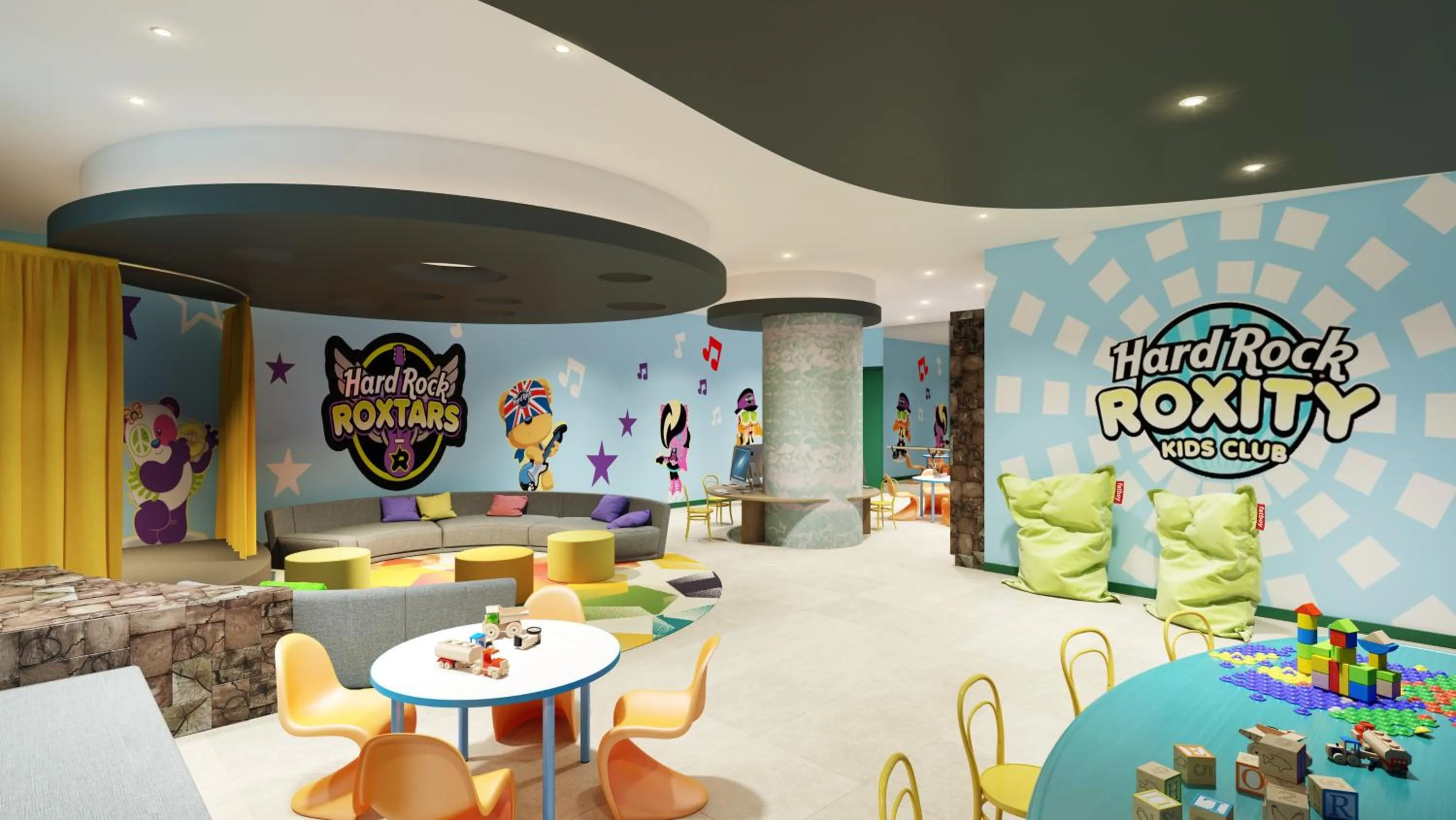 Kids's club in Hard Rock Hotel Los Cabos