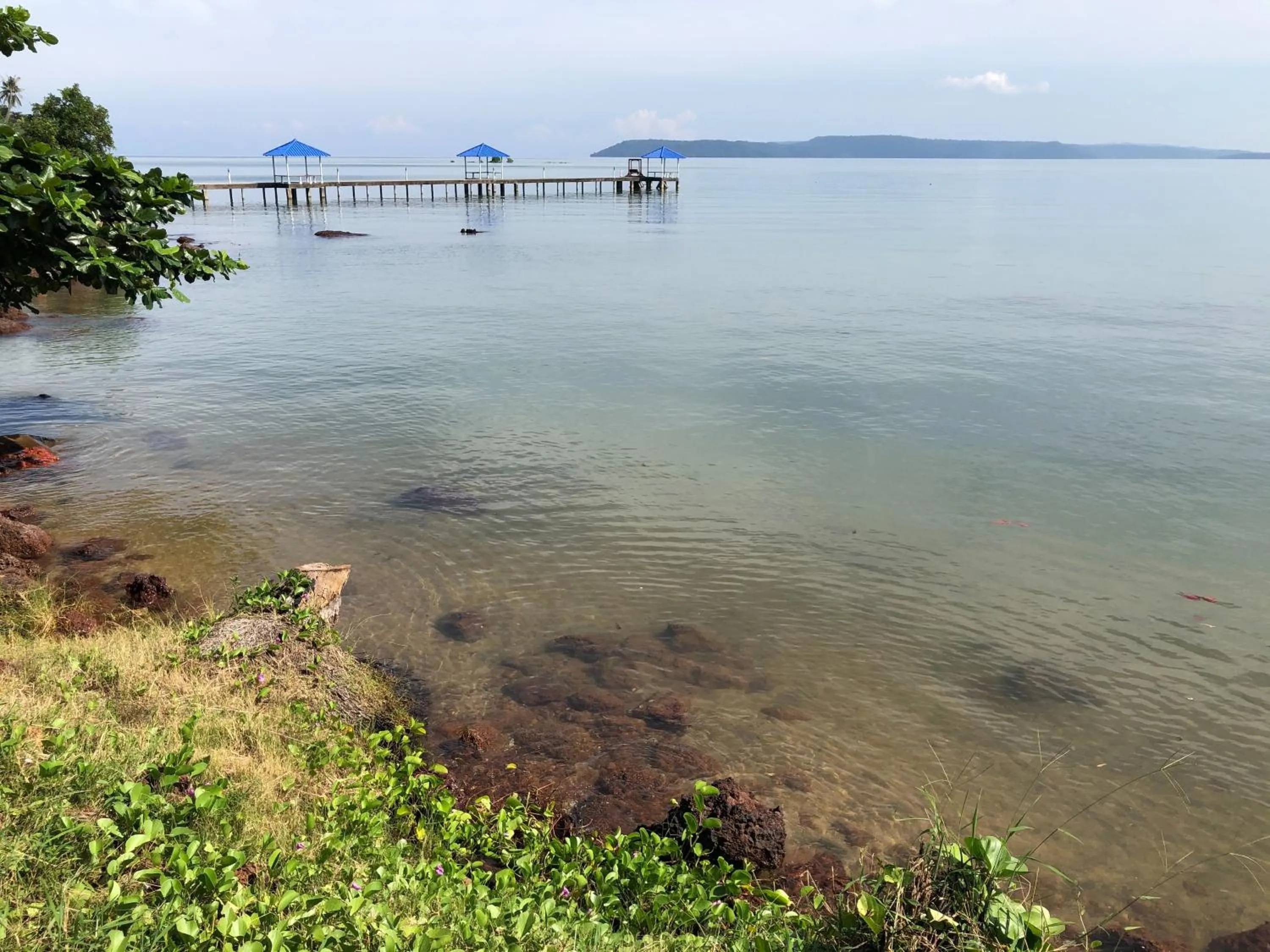 Natural landscape in Koh Mak Buri Hut Natural Resort