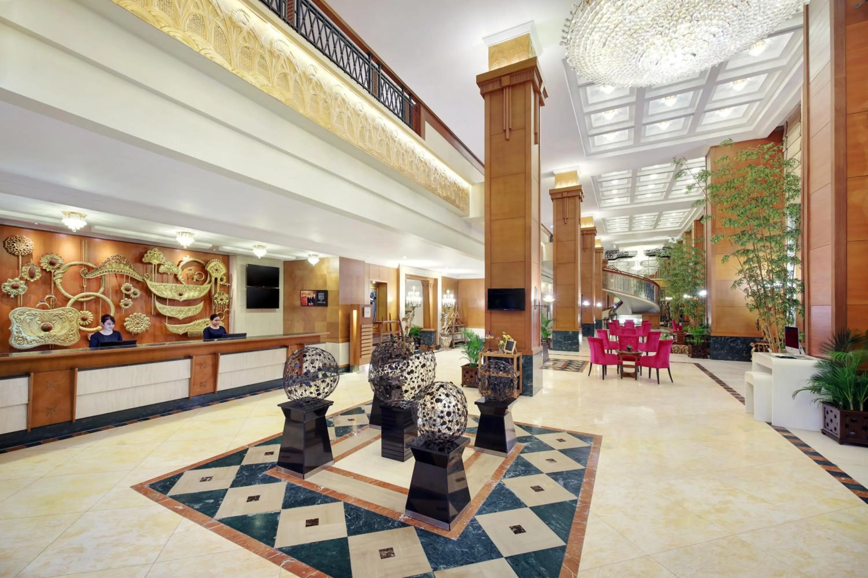 Lobby or reception in Novotel Solo